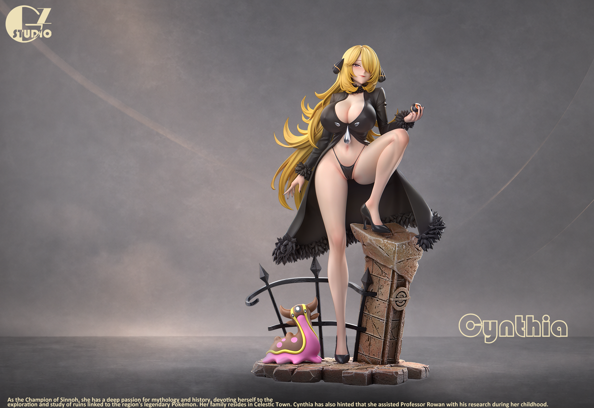 【Pre-sale】1/6 Scale Cynthia-Pokemon-GZ Studio