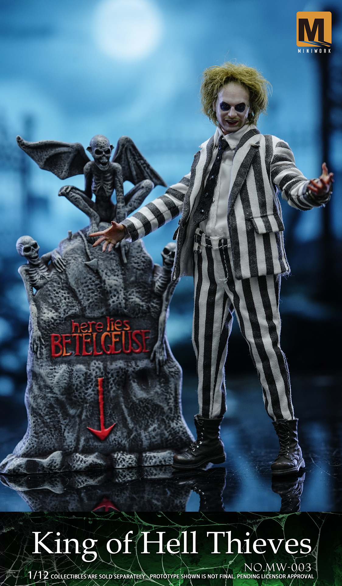 【Pre-sale】1/12 Scale MW-003 King of Hell Thieves Collectible-MINIWORK Studio