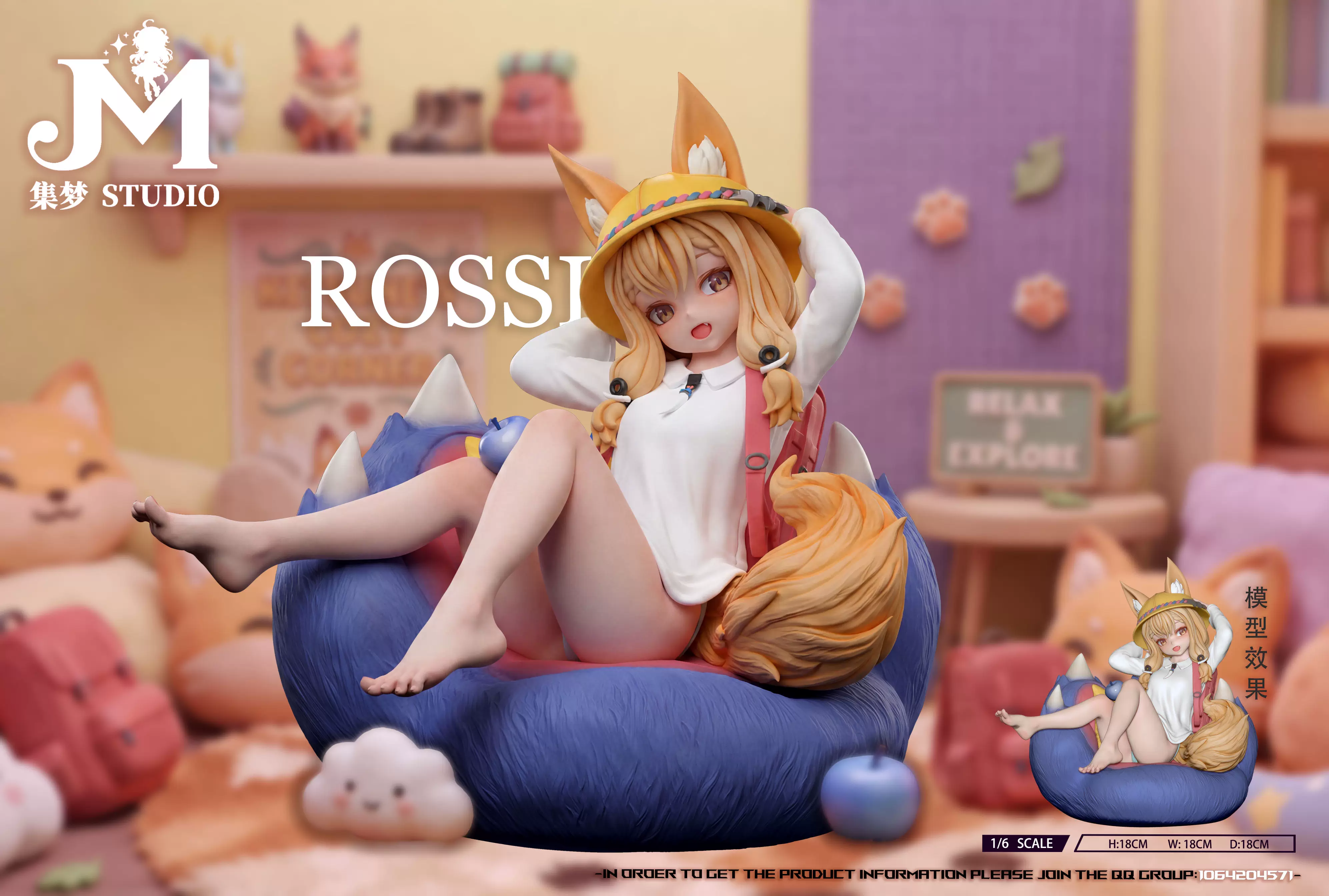 【Pre-sale】1/6 Scale Rossi-Arknights-JM Studio