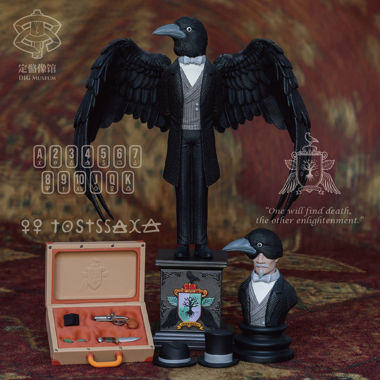 【Pre-sale】Roots Mr. Crow-Rusty Lake-DIG Museum Studio
