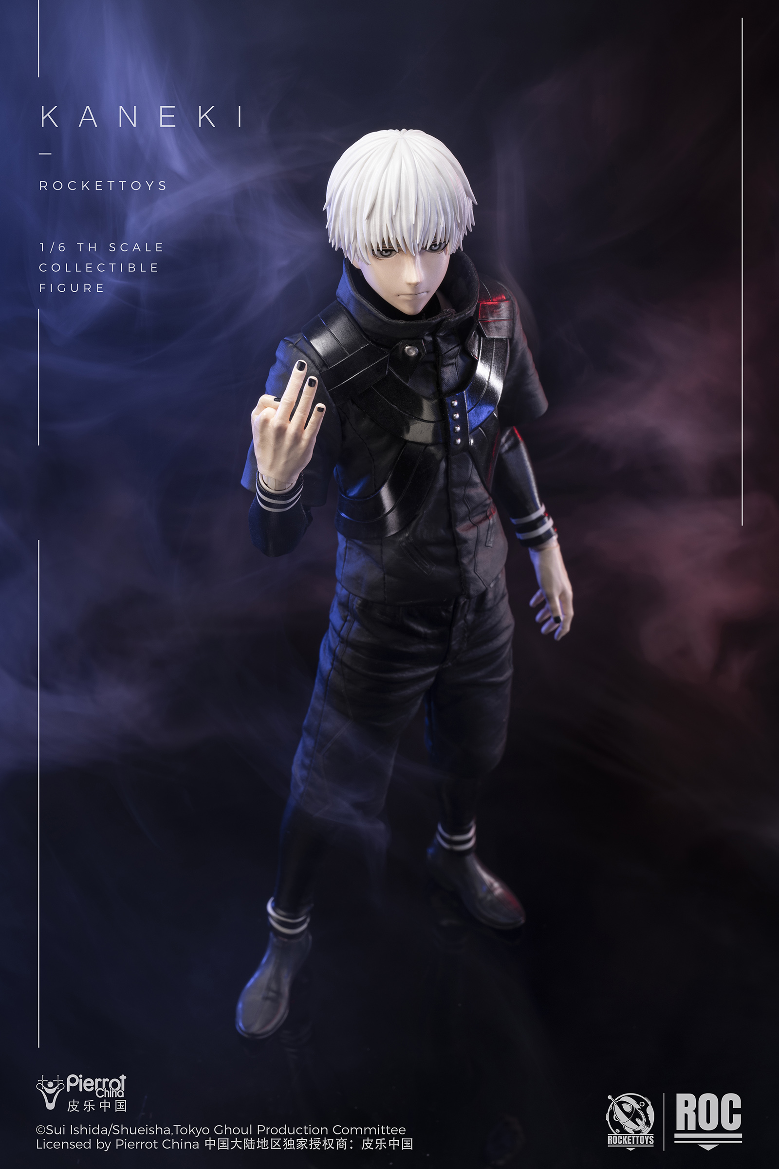 【Pre-sale】1/6 Scale Combat Suit Kaneki Ken-Tokyo Ghoul‌-Rocket Toys Studio