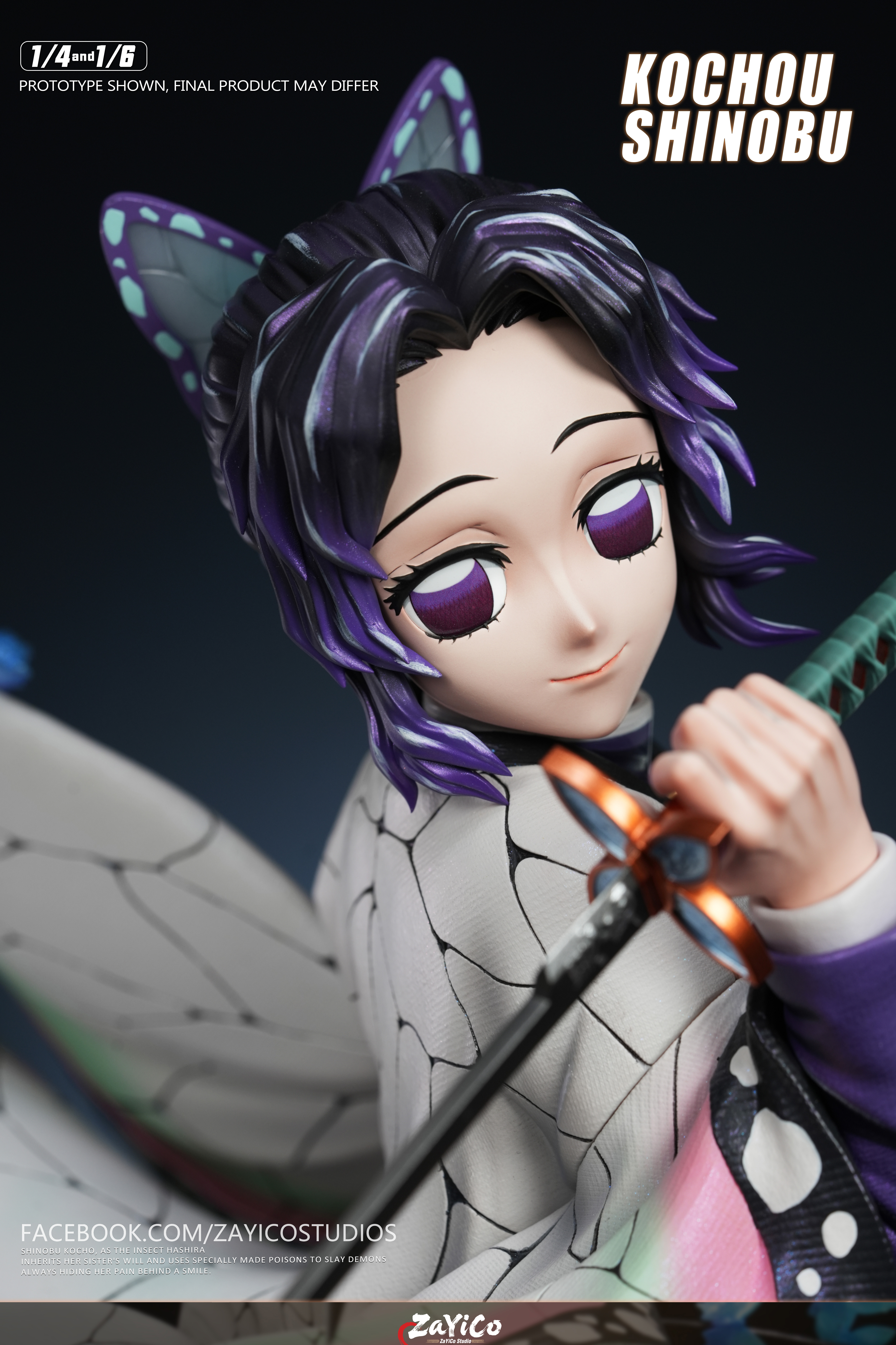 【Pre-sale】1/6 and 1/4 Scale Kochou Shinobu-Zayico Studio