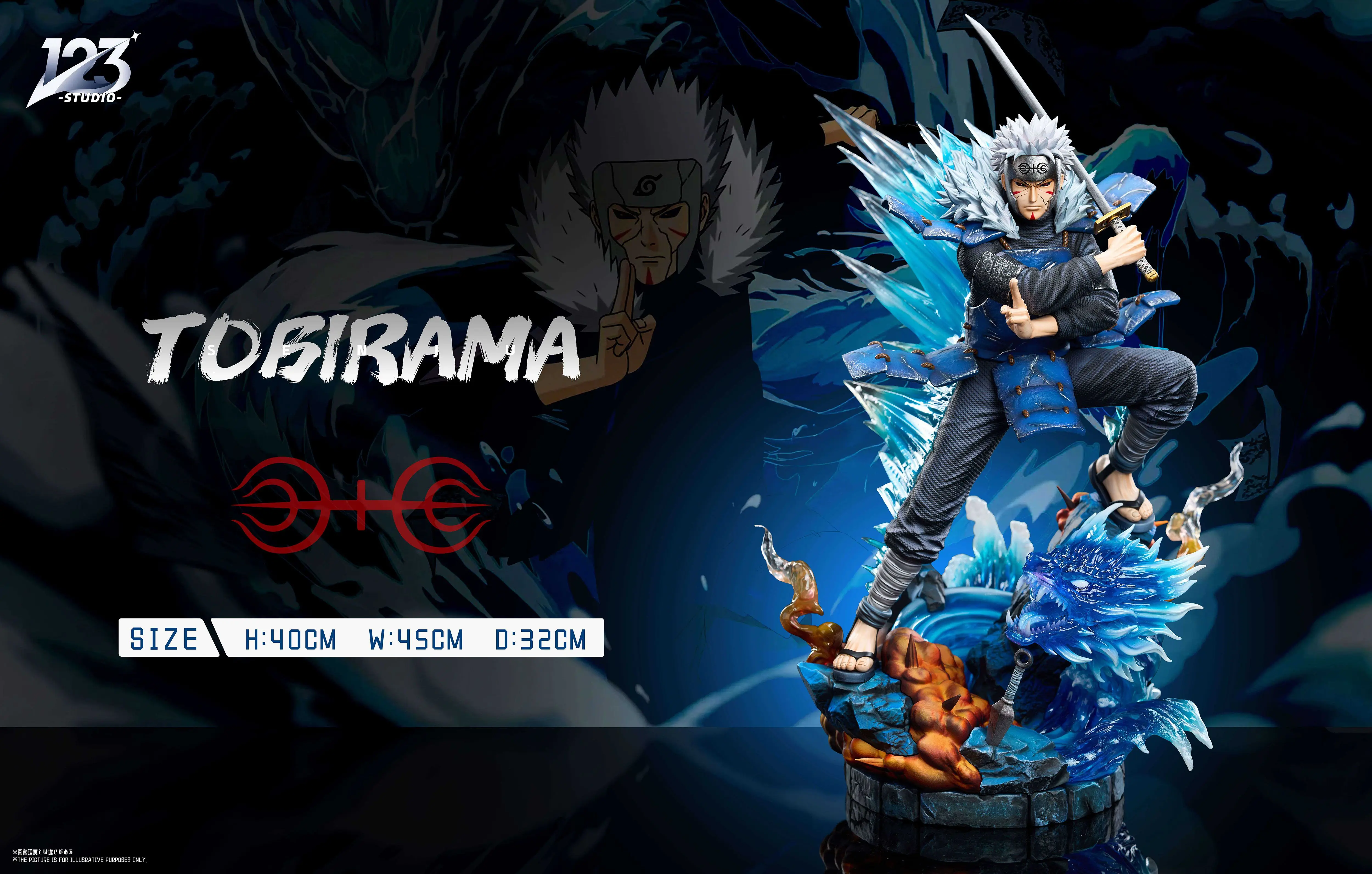 【Pre-sale】1/6 Scale Senju Tobirama-Naruto-123 Studio