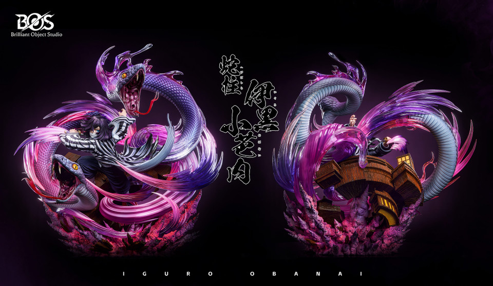 【Pre-sale】1/6 Scale Iguro Obanai with LED-Demon Slayer-Brilliant Object Studio
