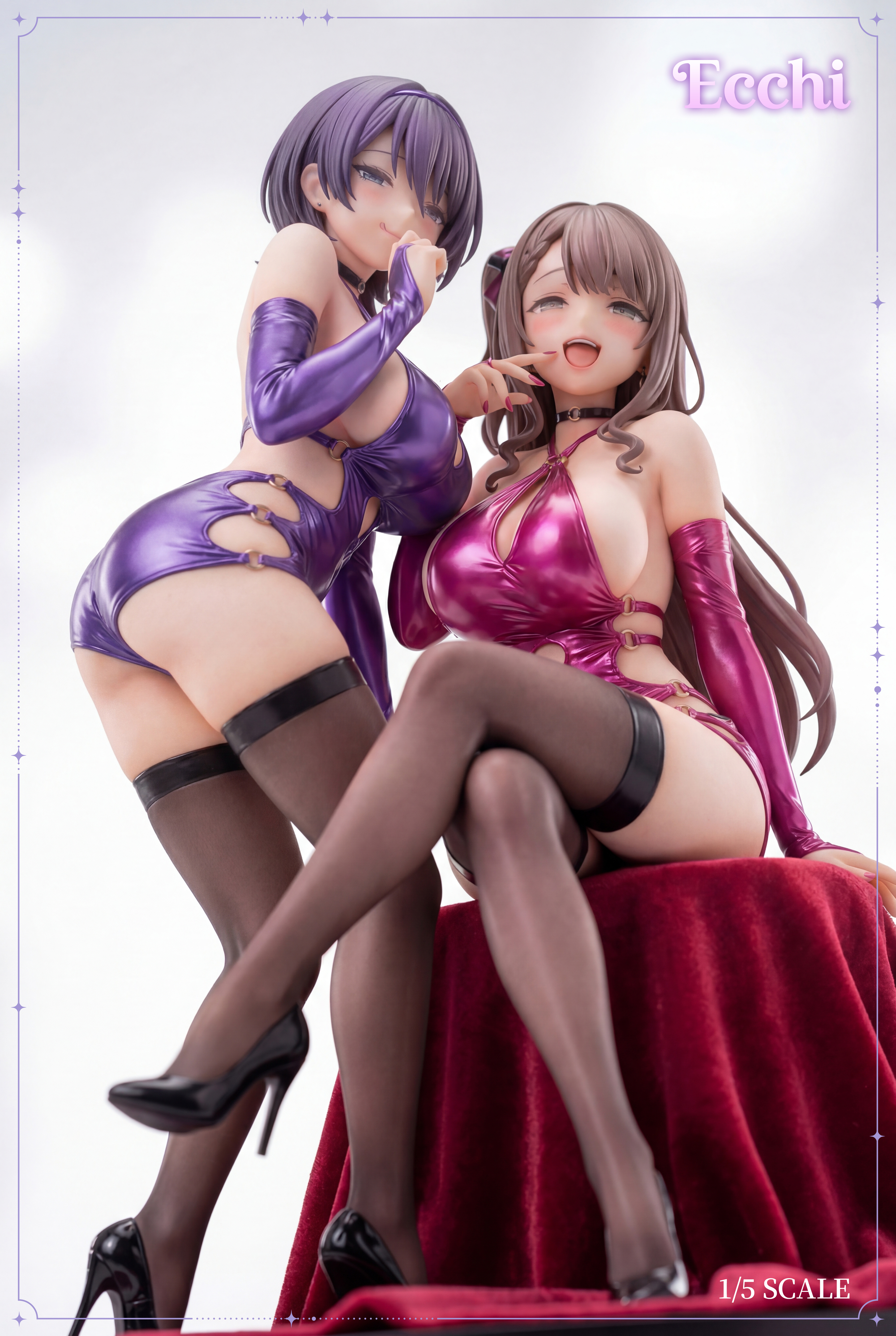 【Pre-sale】1/5 Scale Two Girls-ケガレボシ-Ecchi Studio