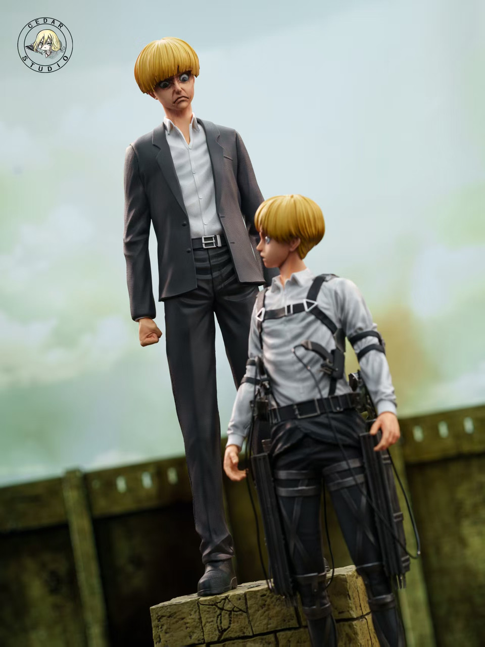 【Pre-sale】Yelena and Armin-Attack on Titan-Cedar Studio