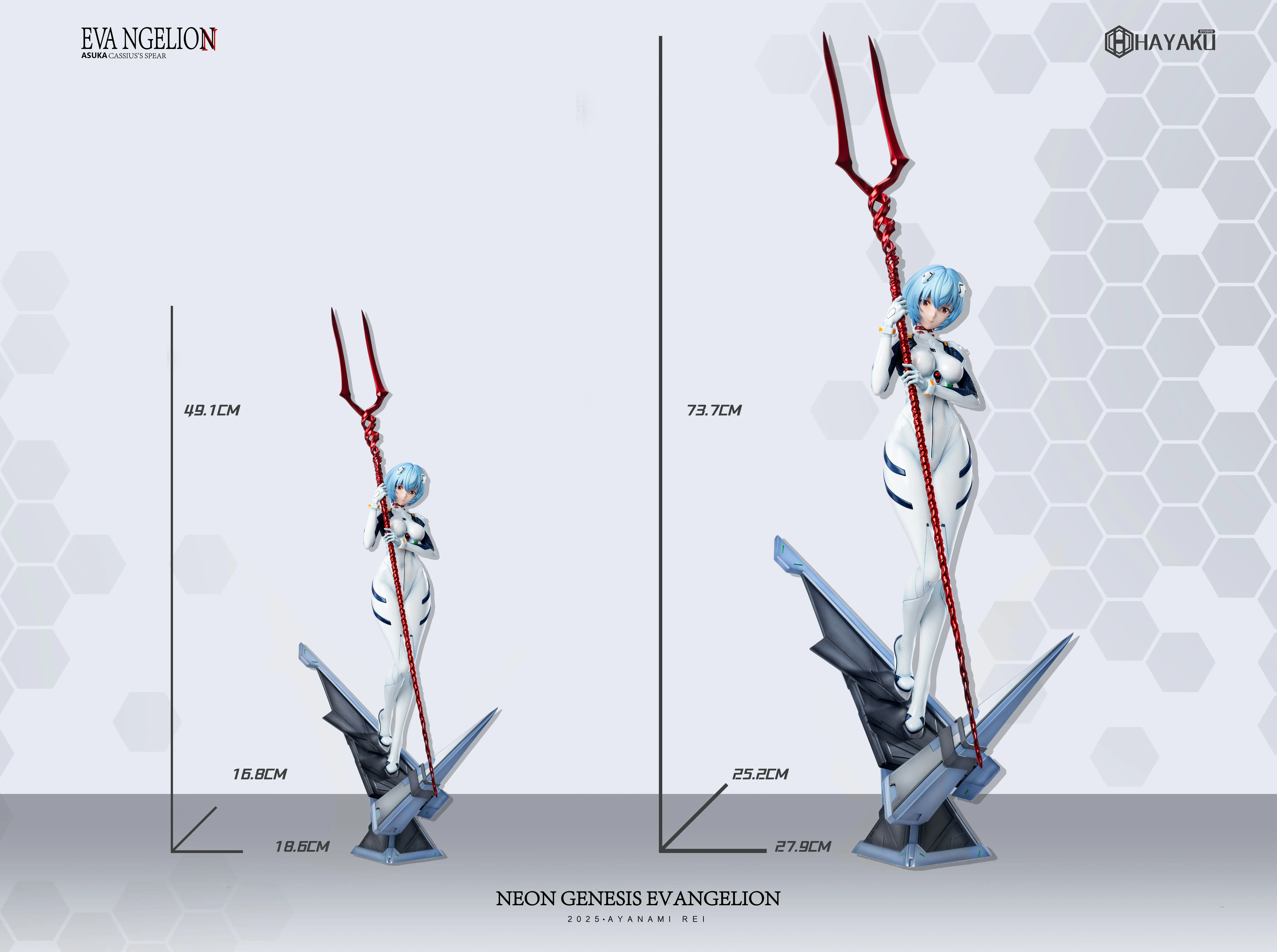 【Pre-sale】1/6 and 1/4 Scale Asuka and Ayanami Rei-EVA-HAYAKU Studio