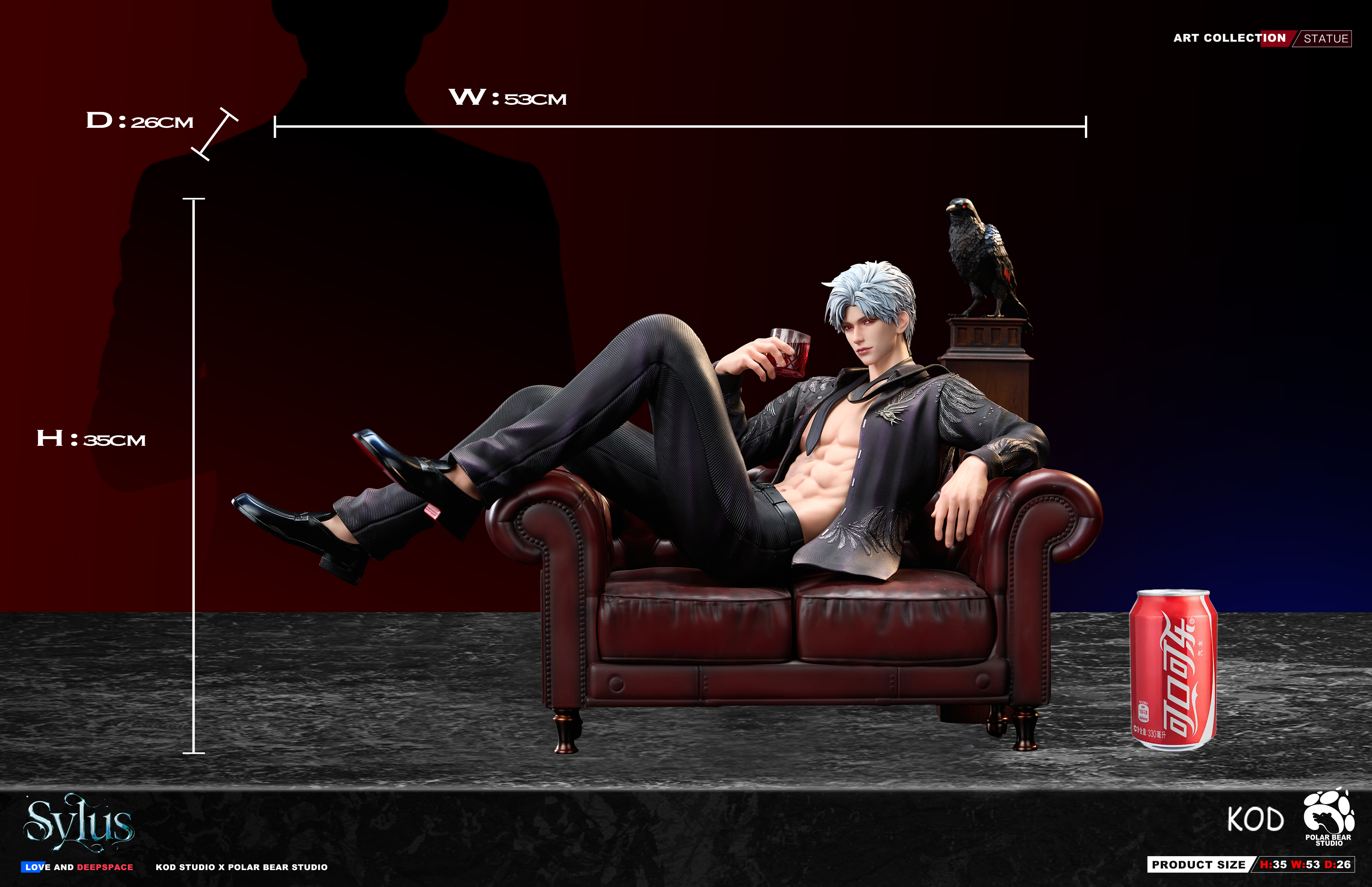 【Pre-sale】1/4 Scale Sylus-Love and Deepspace-PolarBear x KOD Studios