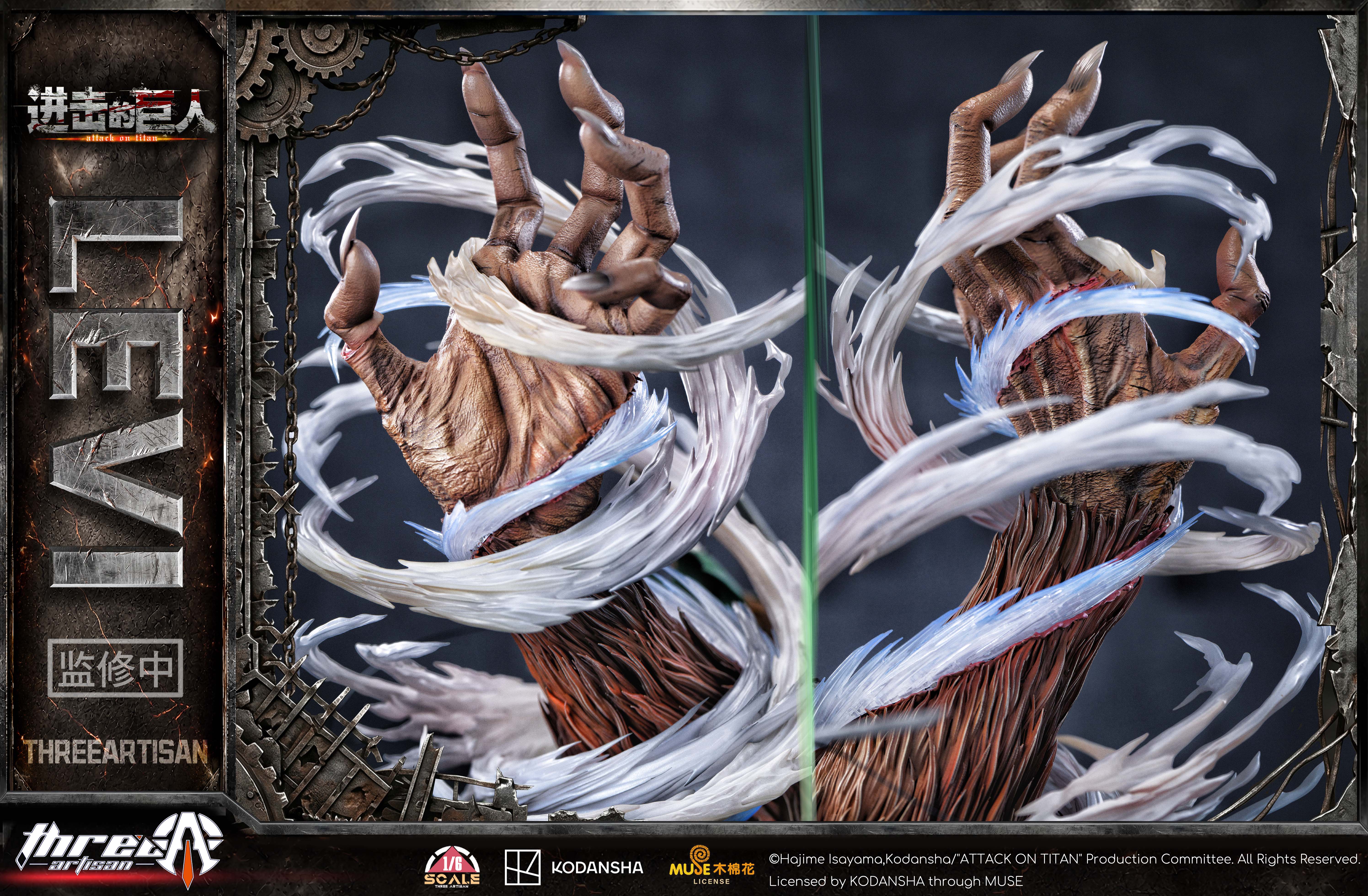 【Pre-sale】1/6 Scale Levi Ackerman with LED Licensed-Attack on Titan-ThreeArtisan Studio