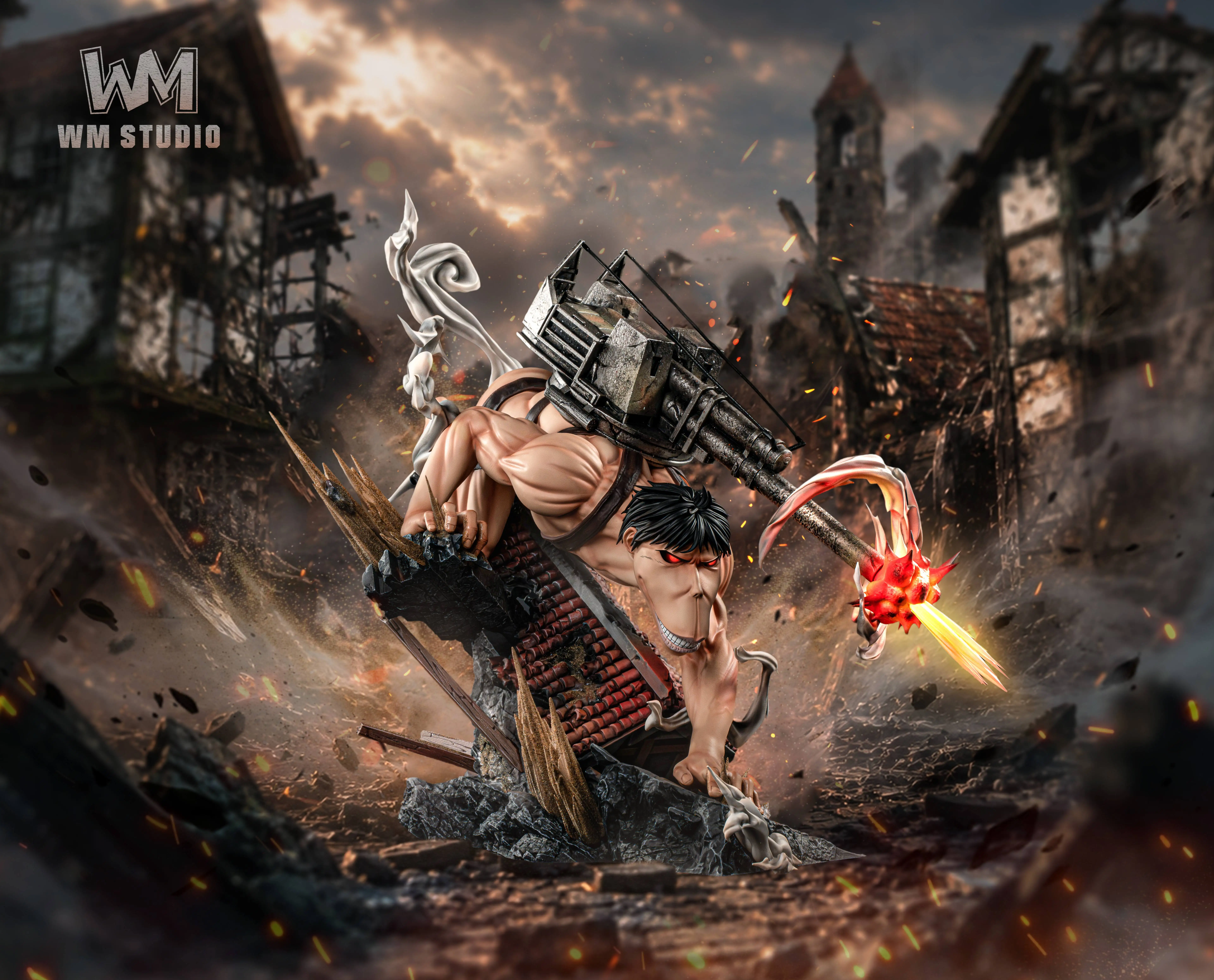 【Pre-sale】Cart Titan with LED-Attack on Titan-WM Studio