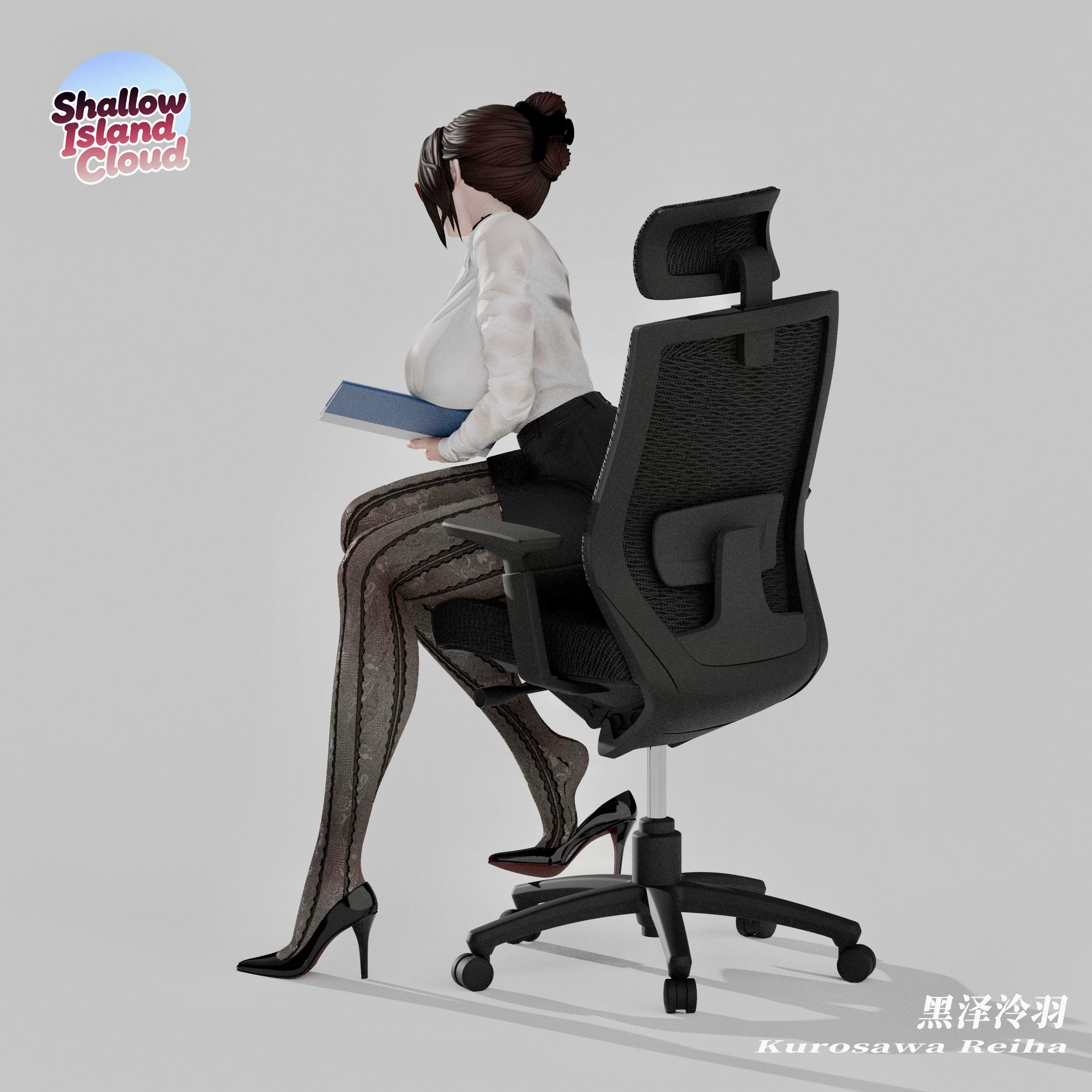 【Pre-sale】1/6 and 1/4 Scale Office Lady Series Kurosawa Reiha-Shallow Island Cloud studio