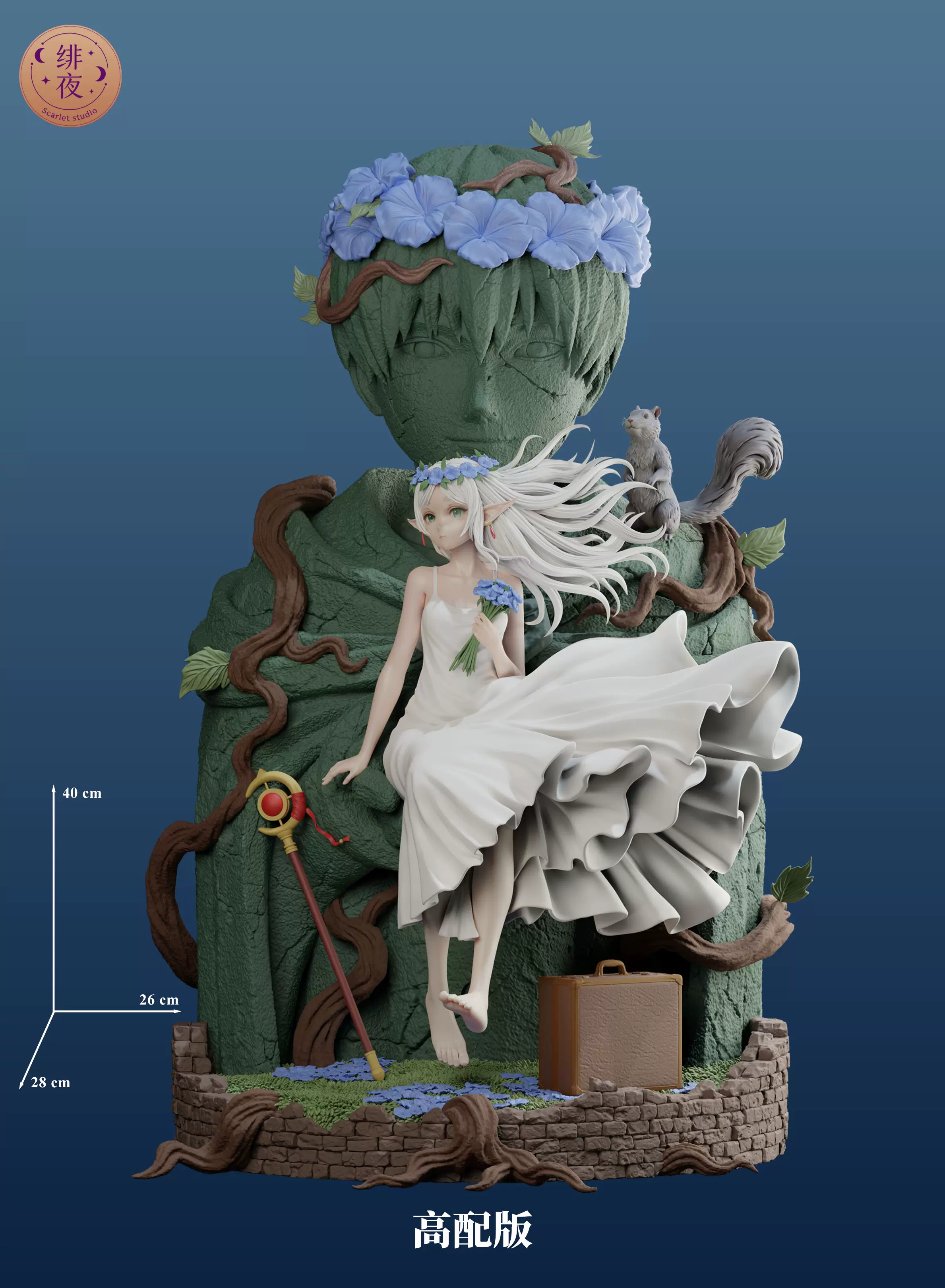 【Pre-sale】1/6 Scale Wedding Frieren-Frieren: Beyond Journey's End-Scarlet Studio
