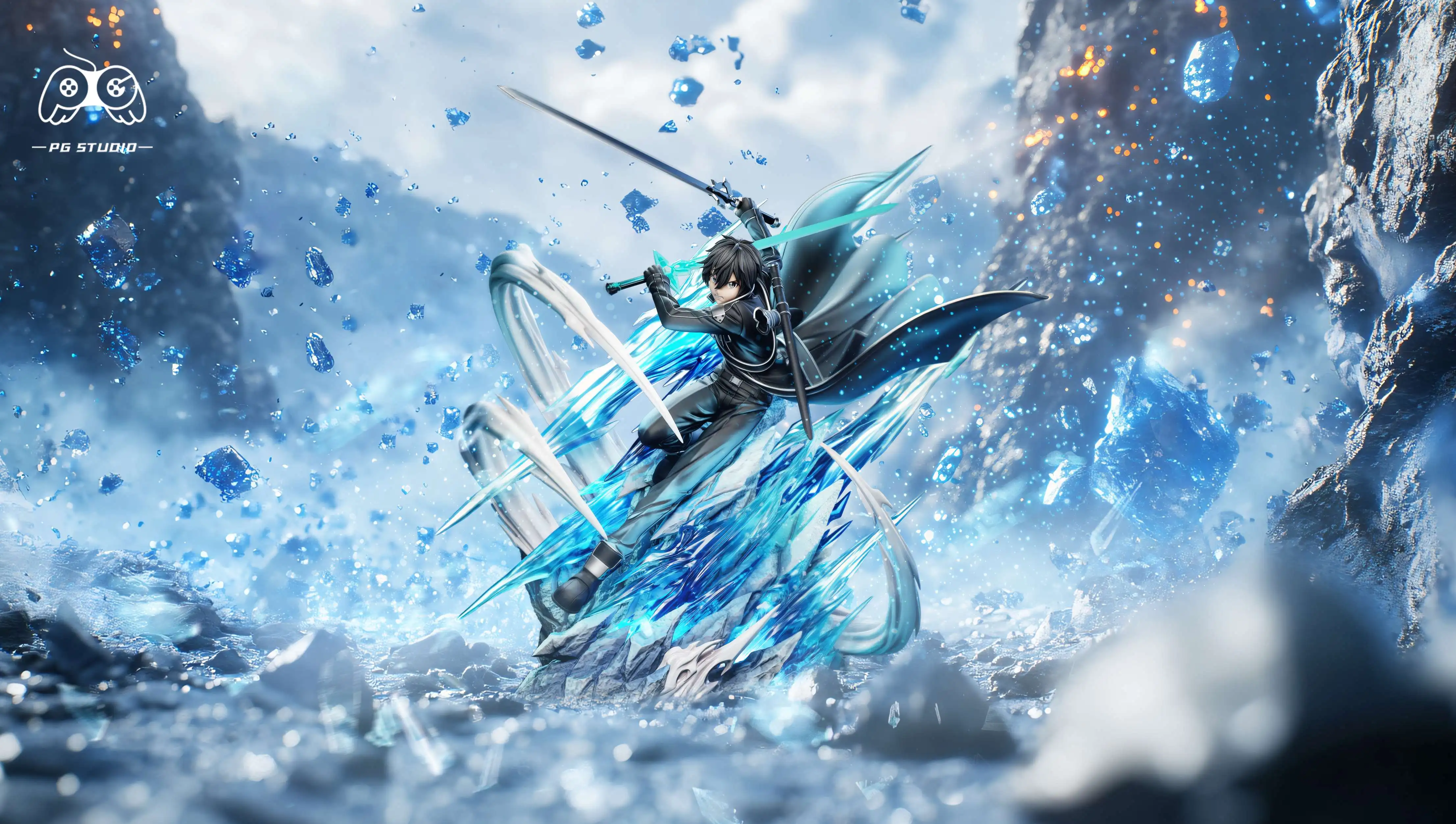 【Pre-sale】1/6 Scale Kirigaya Kazuto-Sword Art Online-PG Studio