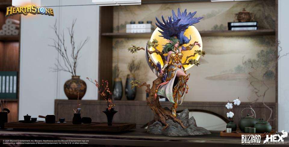 【Pre-sale】1/4 Scale Signature Tyrande Licensed-Hearthstone-HEX Collectibles and Blizzard Studio