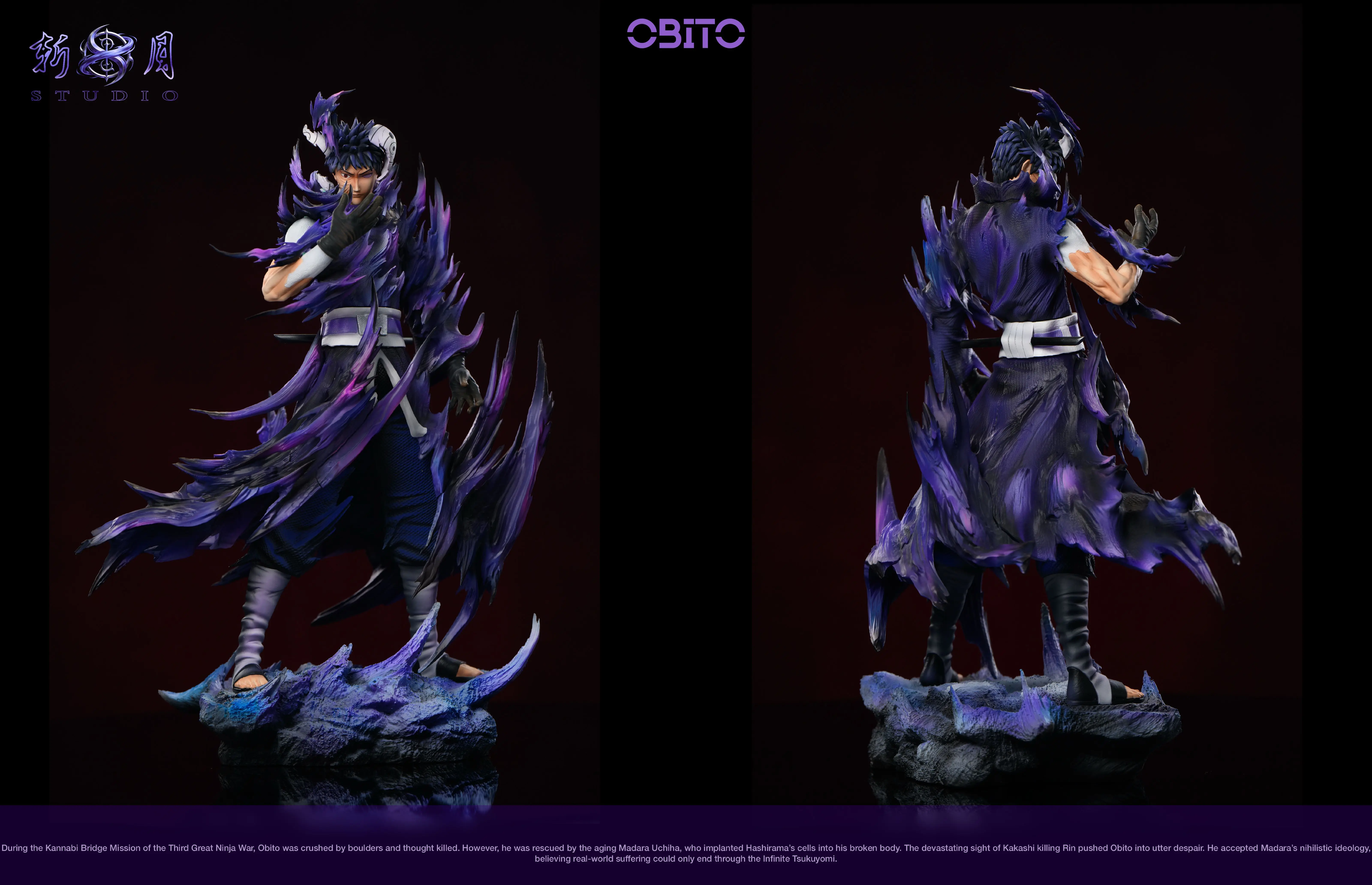【Pre-sale】1/6 and 1/4 Scale Uchiha Obito-Naruto-ZhanYue Studio