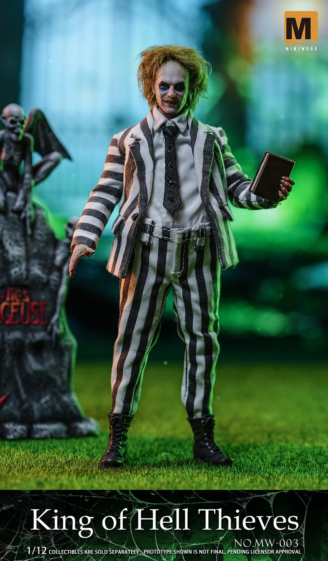 【Pre-sale】1/12 Scale MW-003 King of Hell Thieves Collectible-MINIWORK Studio