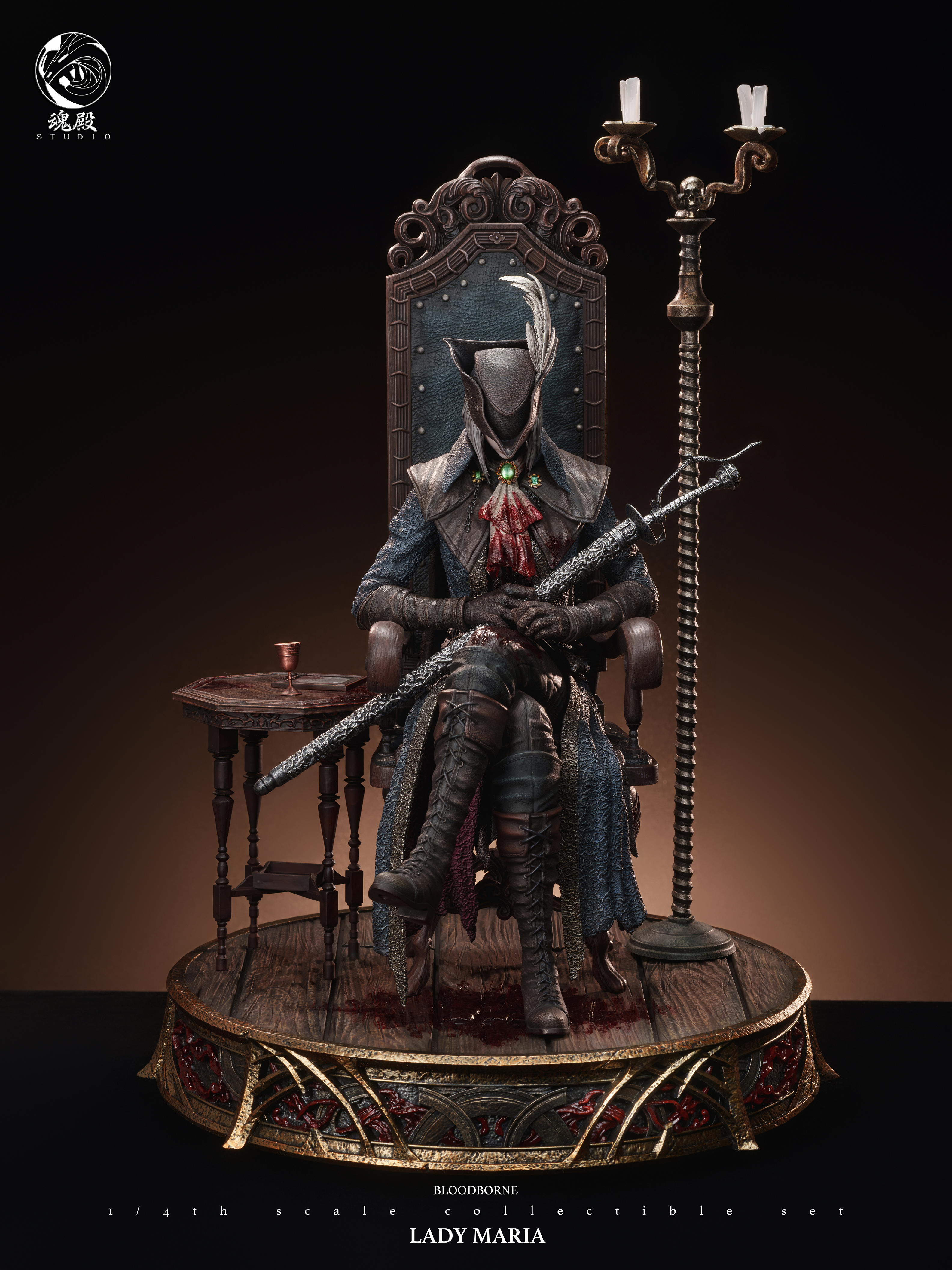 【Pre-sale】1/4 Scale Lady Maria-Bloodborne-HunDian Studio