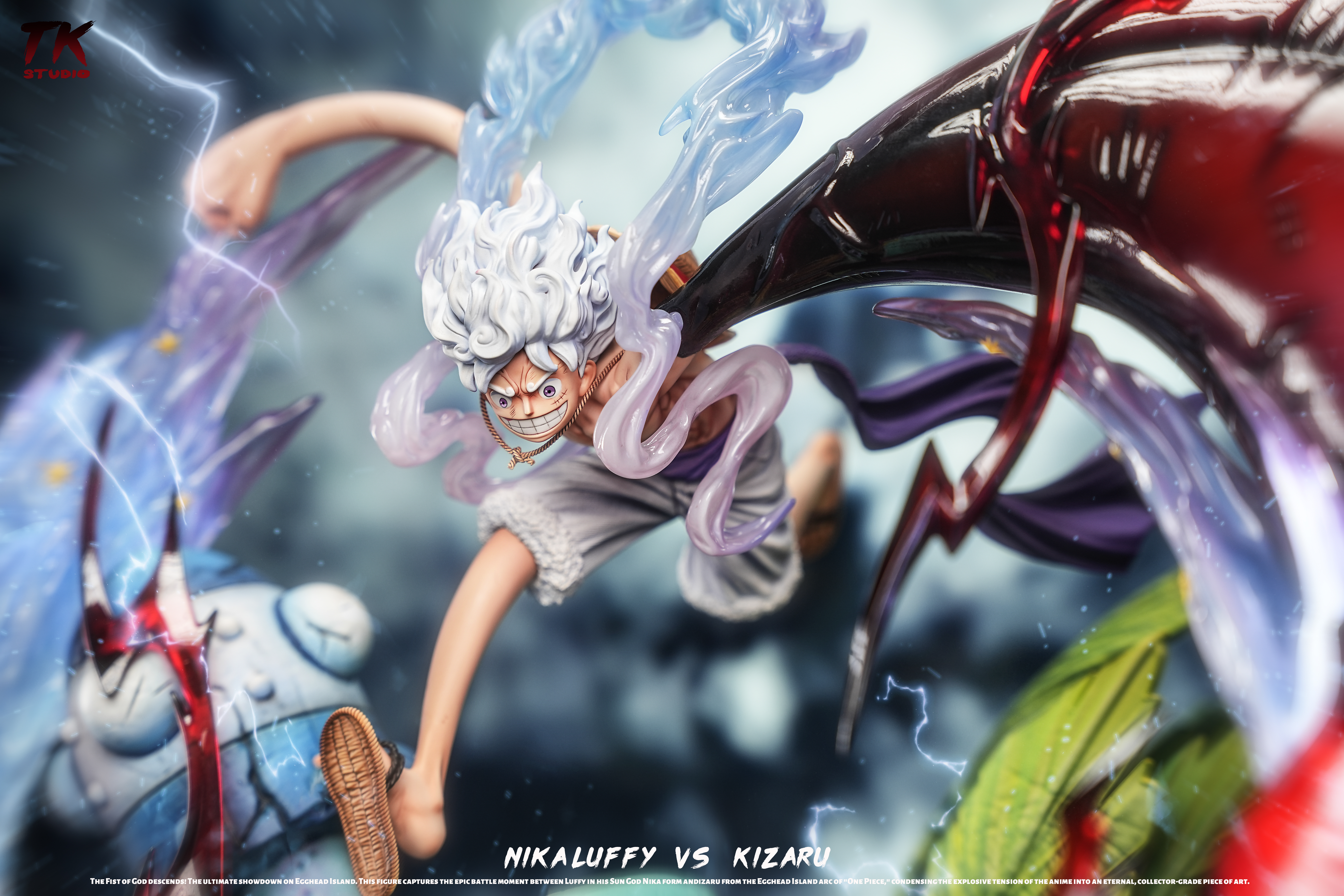 【Pre-sale】Nika Luffy vs Kizaru Borsalino-One Piece-TK Studio