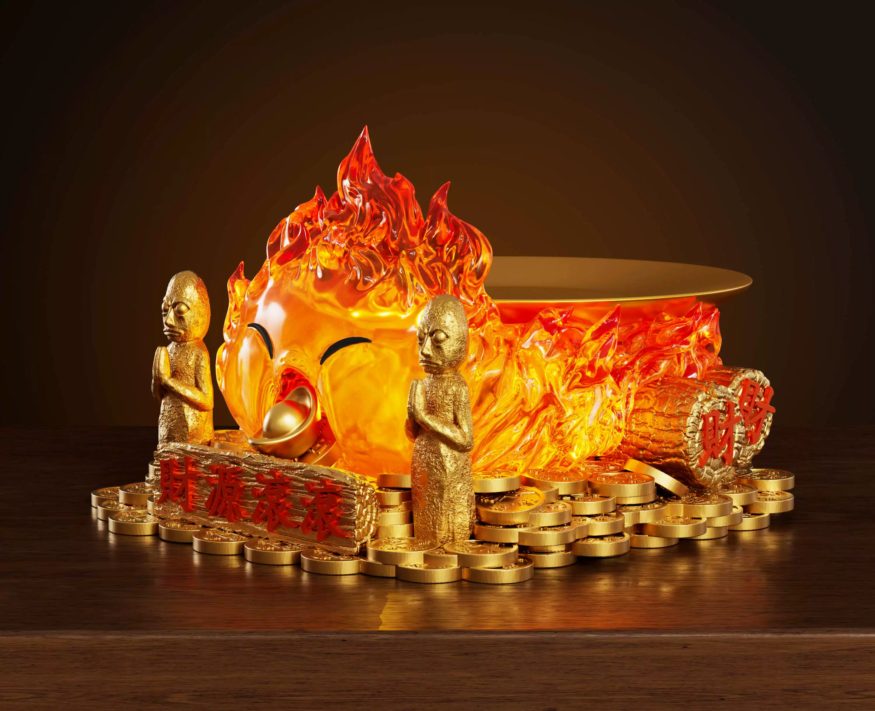 【Pre-sale】Wealth Attraction Calcifer-wawa Studio
