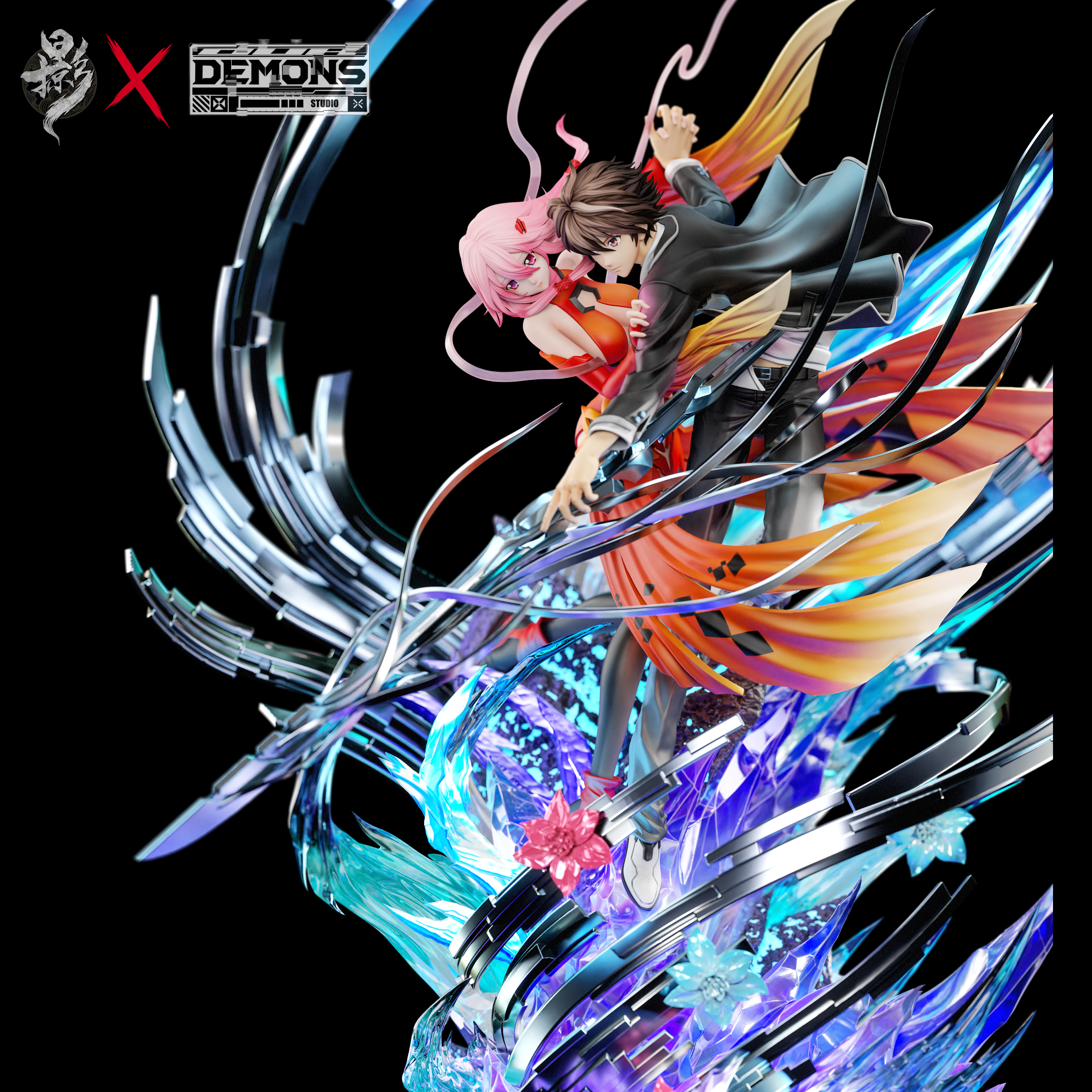 【Pre-sale】Yuzuriha Inori and Shu Ouma-Guilty Crown-LueYing and Demon Studio