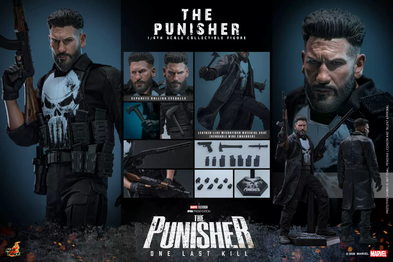 【Pre-sale】1/6 Scale TMS190 The Punisher-HotToys Studio