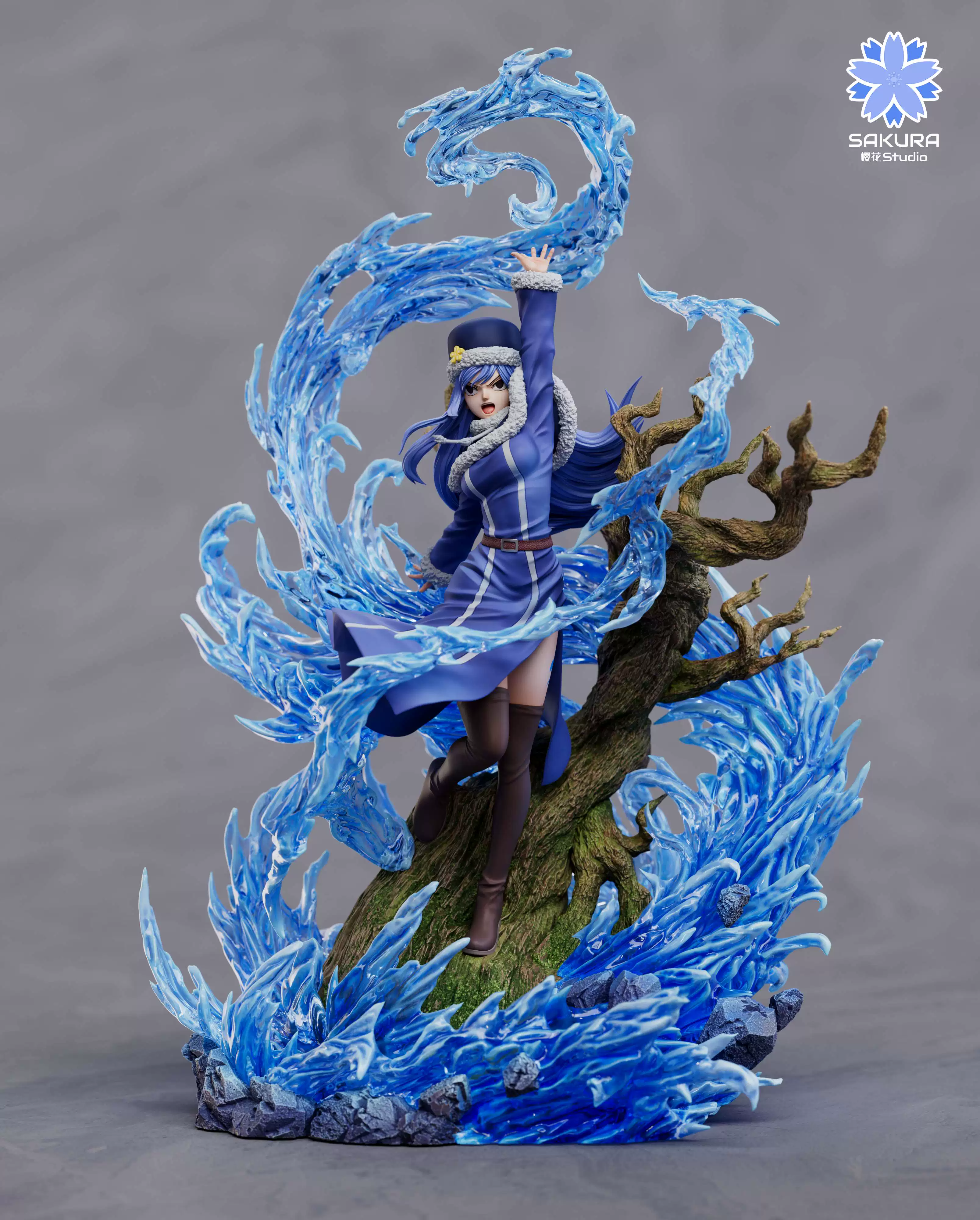 【Pre-sale】1/8 Scale Juvia Lockser-FAIRY TAIL-Sakura × More Studio