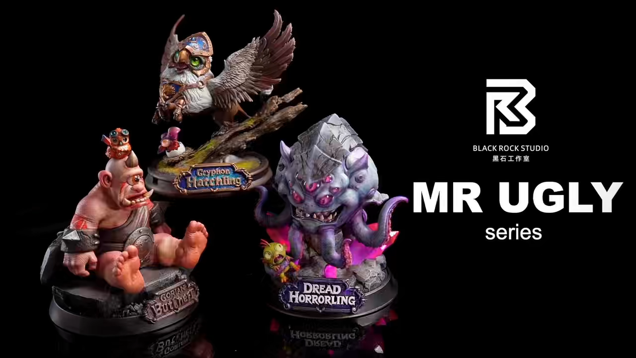 【Pre-sale】Q Version Griffin, Beholder and Ogre-Dungeons and Dragons-BRS Studio