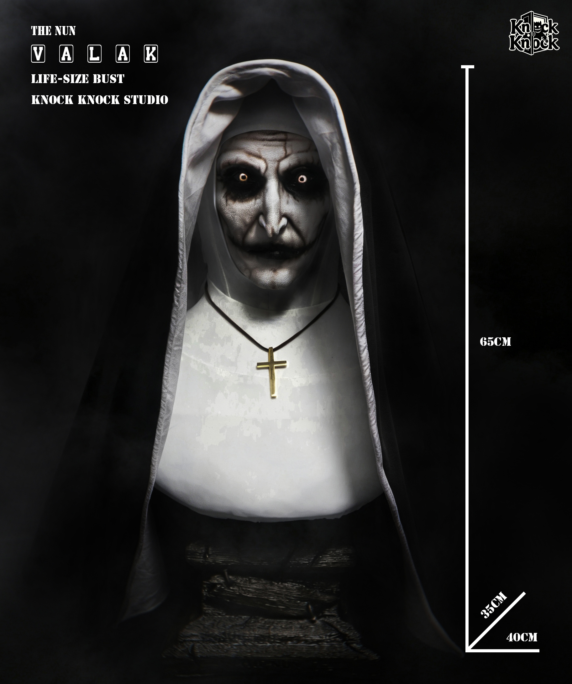 【Pre-sale】1/1 Scale Bust of The Nun-Knock Knock Studio