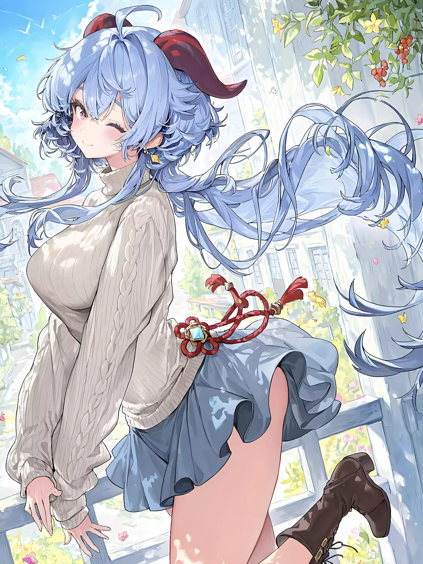 【Pre-sale】Decorative Painting of Ganyu-H2 Studio