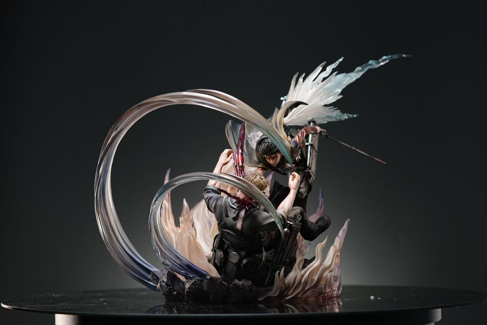 【Pre-sale】1/6 Scale Levi vs Reiner-Attack on Titan-Sure Studio