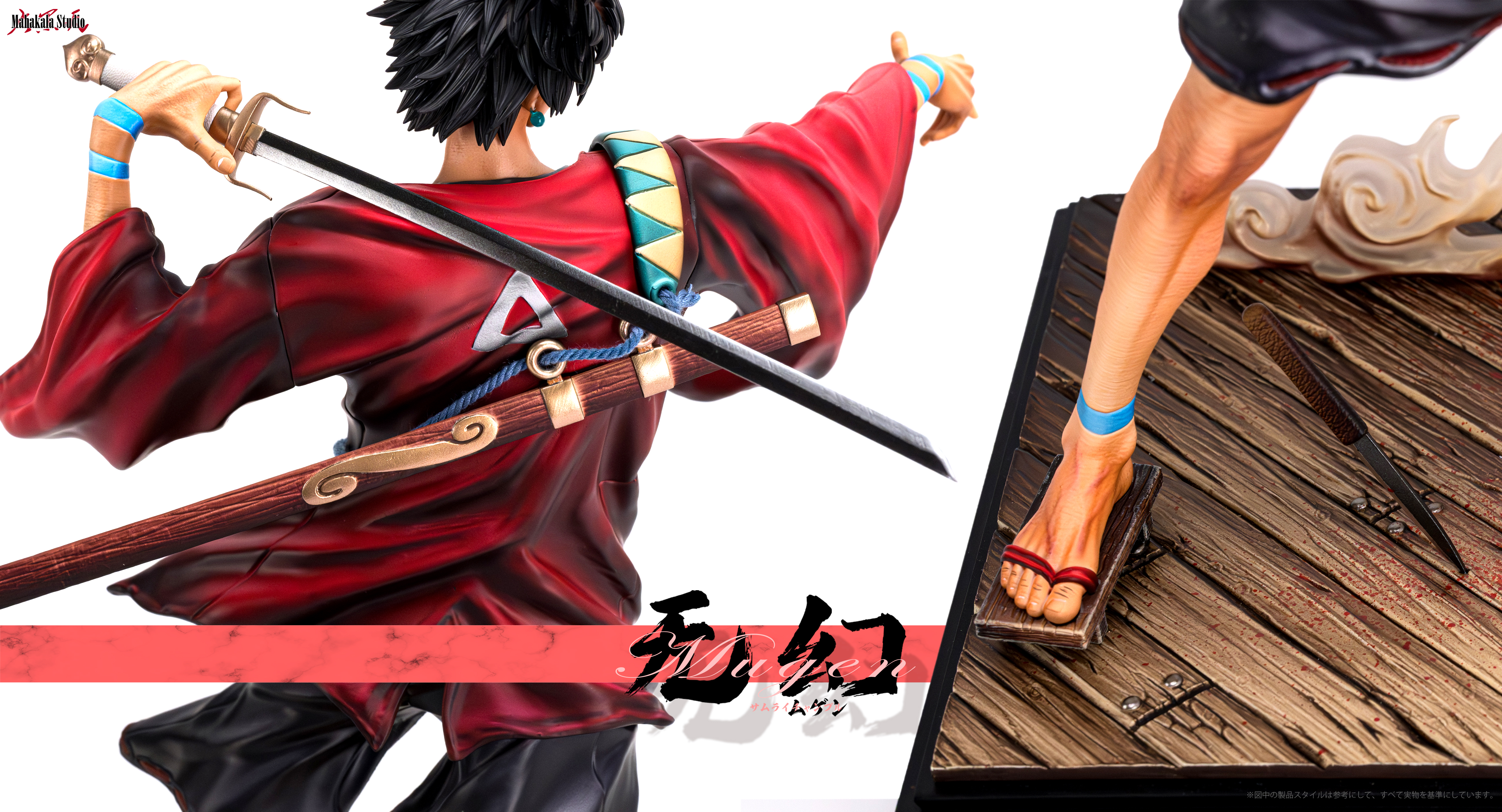 【Pre-sale】1/6 Scale Jin, Mugen and Fun-Samurai Champloo‌-Mahakala Studio