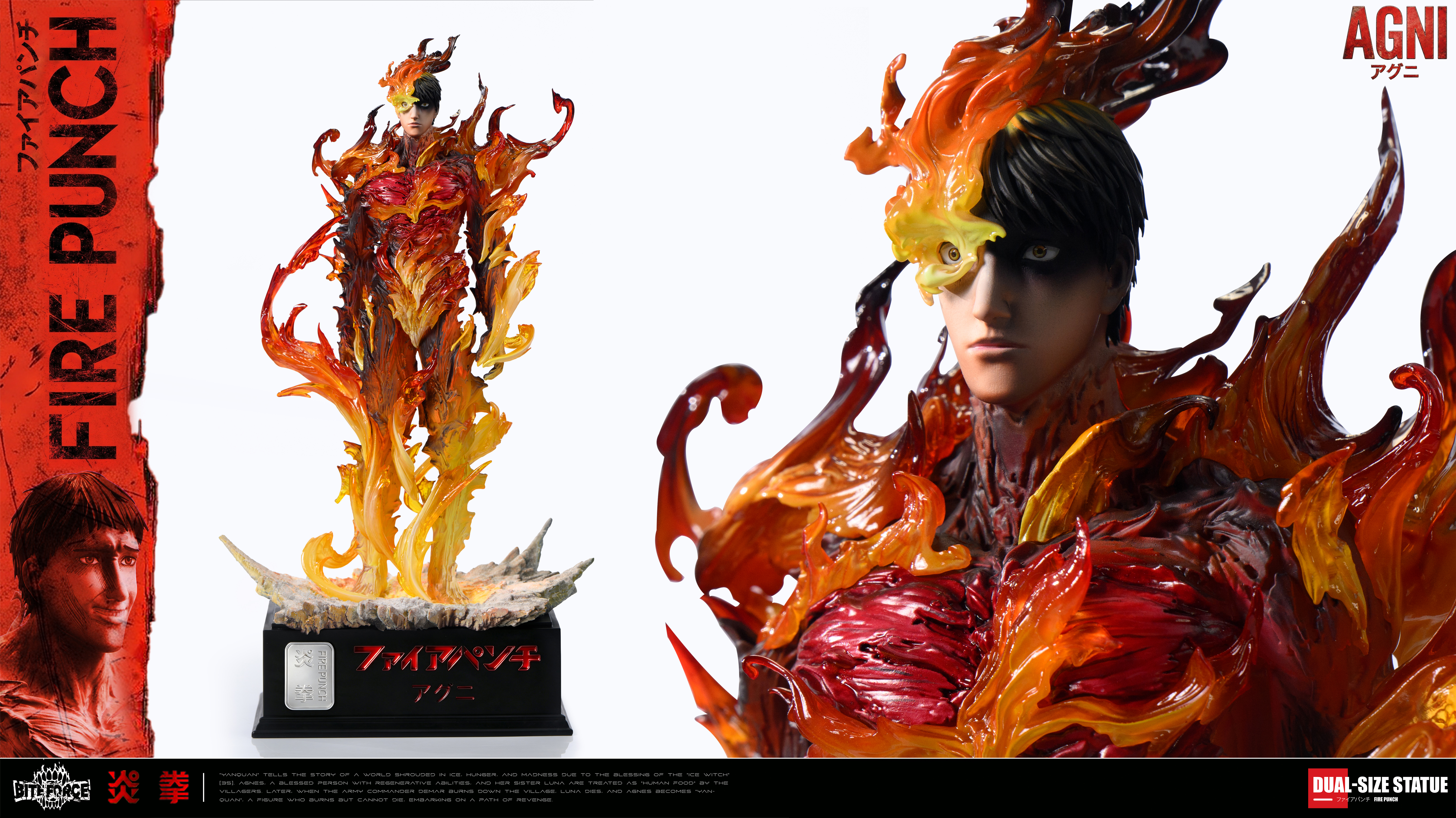 【Pre-sale】1/6 and 1/4 Scale Agni-Fire Punch-BiteForce Studio