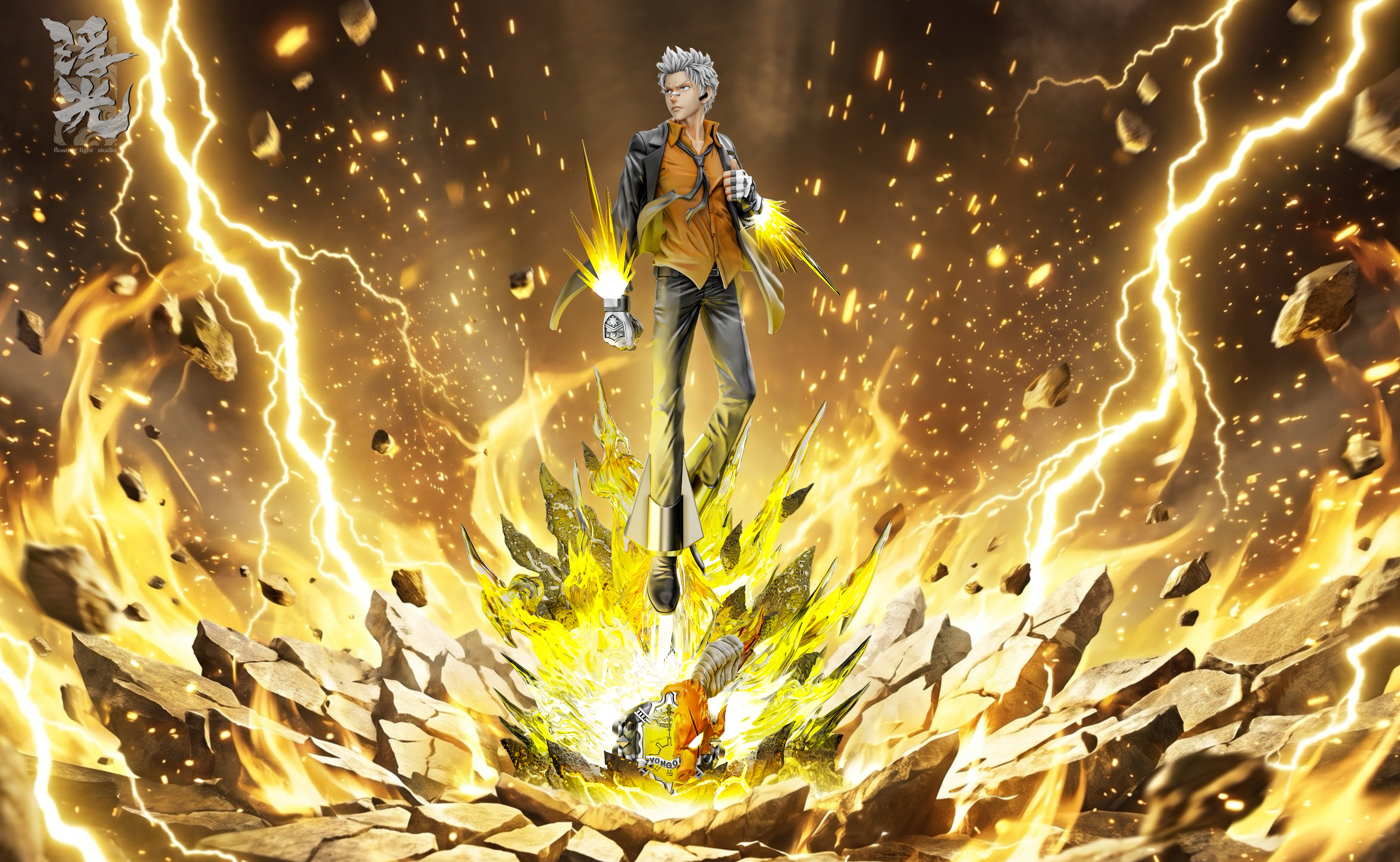 【Pre-sale】1/6 Scale 006 Sasagawa Ryōhei-HITMAN REBORN!-Floating Light Studio