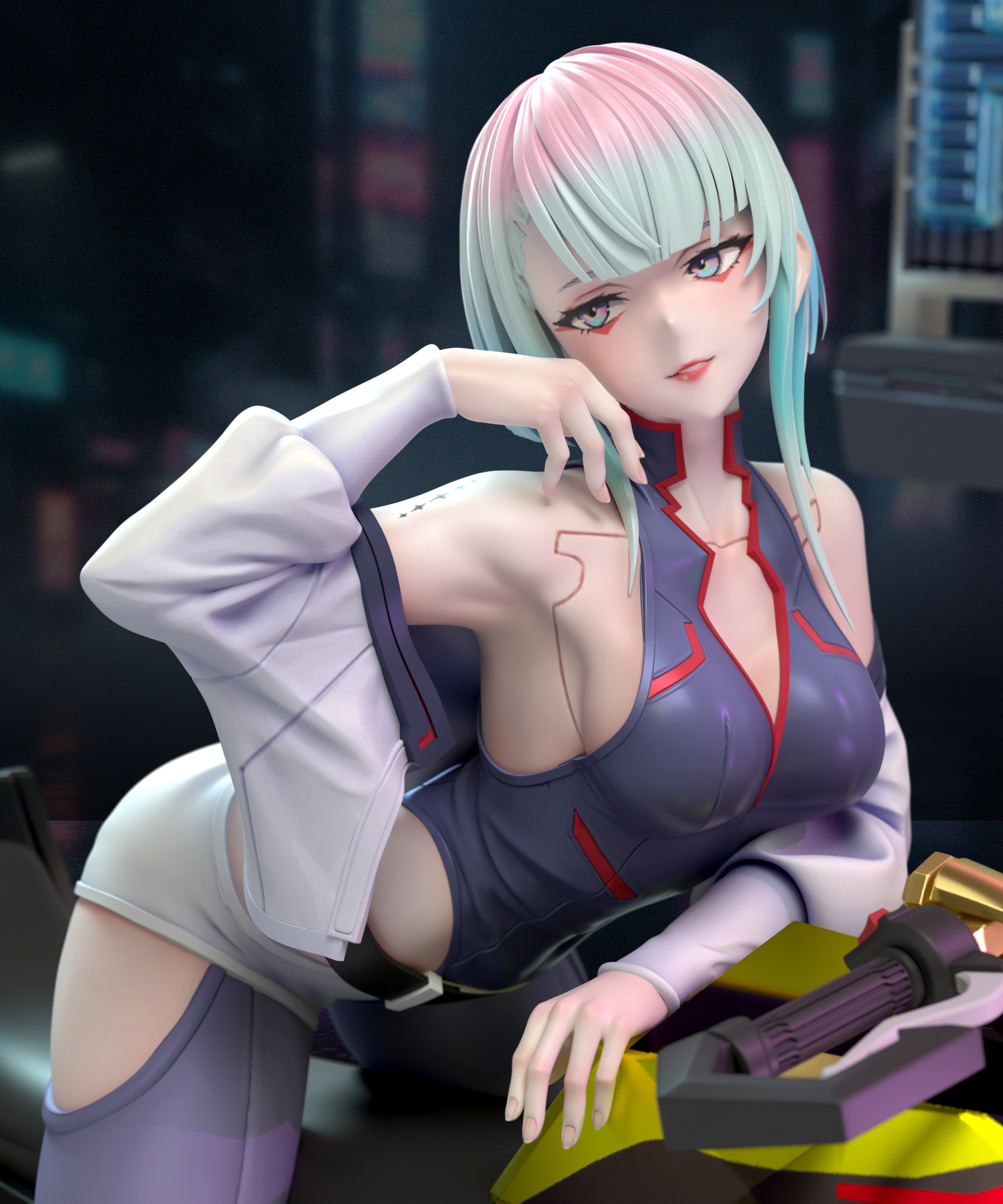 【Pre-sale】1/6 Scale Lucy-CYBERPUNK EDGERUNNERS-QBYGZ Studio