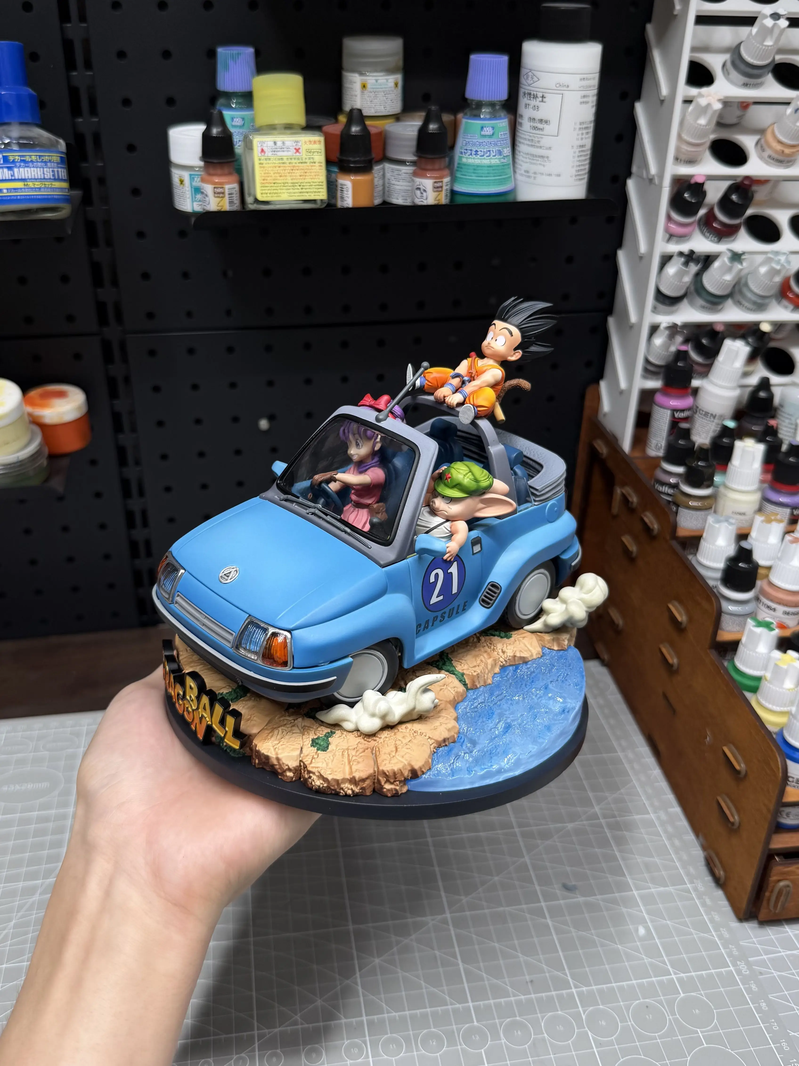 【Pre-sale】Blue Car Driving Group-Dragon Ball-QK Studio