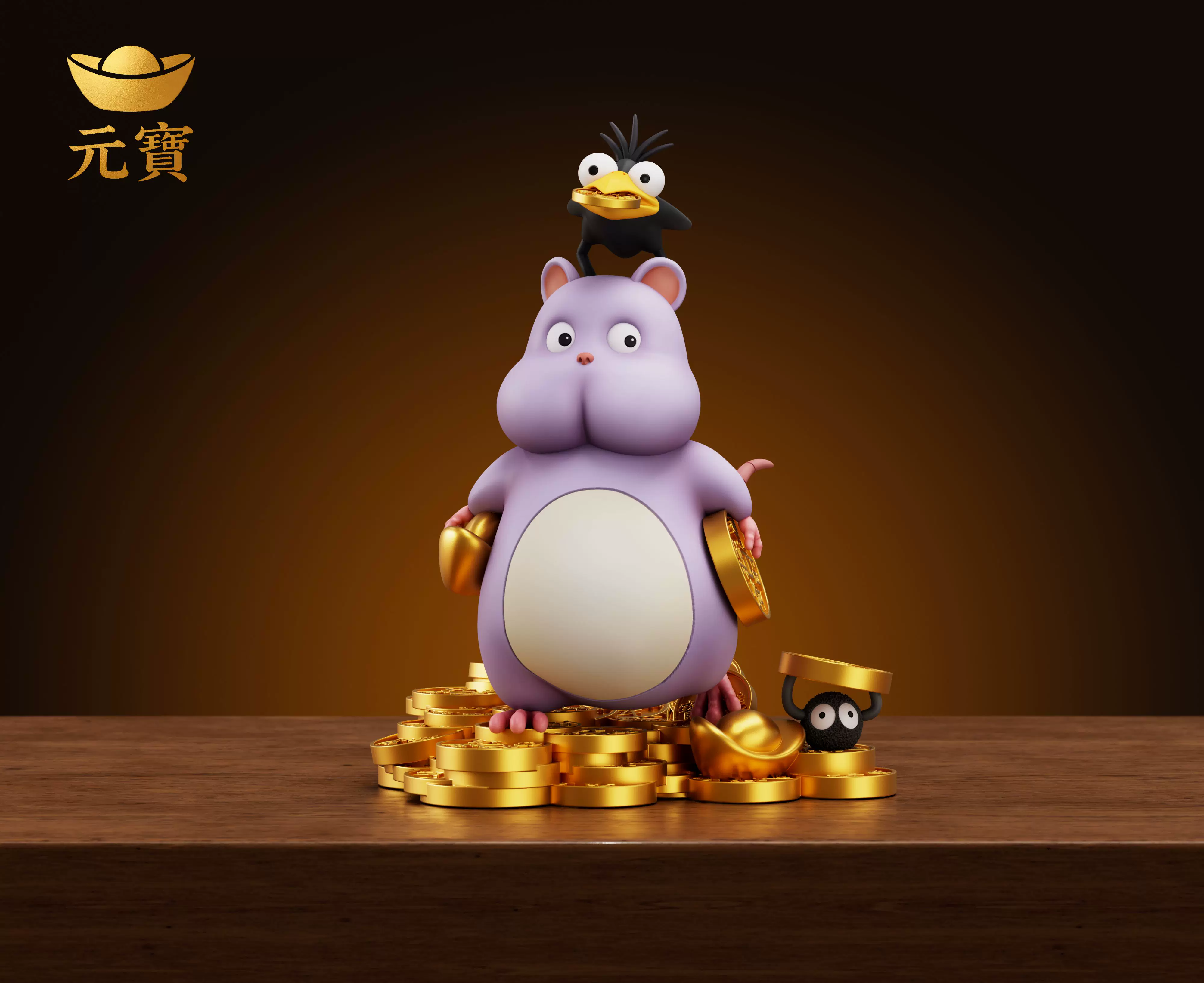 【Pre-sale】Wealth Attraction Boh-YuanBao Studio