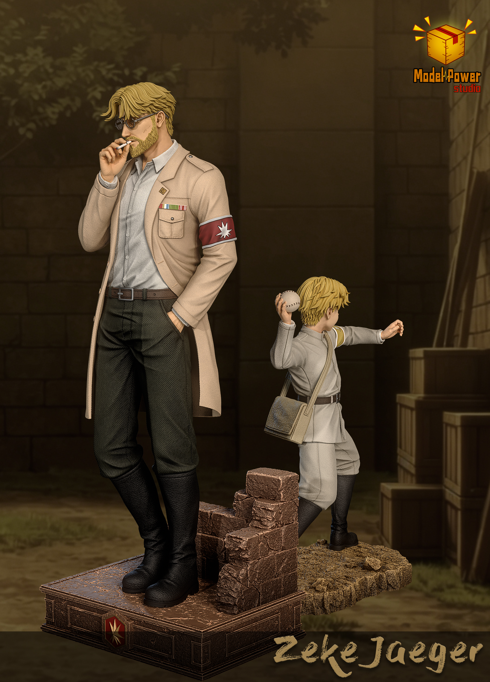 【Pre-sale】Zeke Jaeger-Attack on Titan-Model Power Studio
