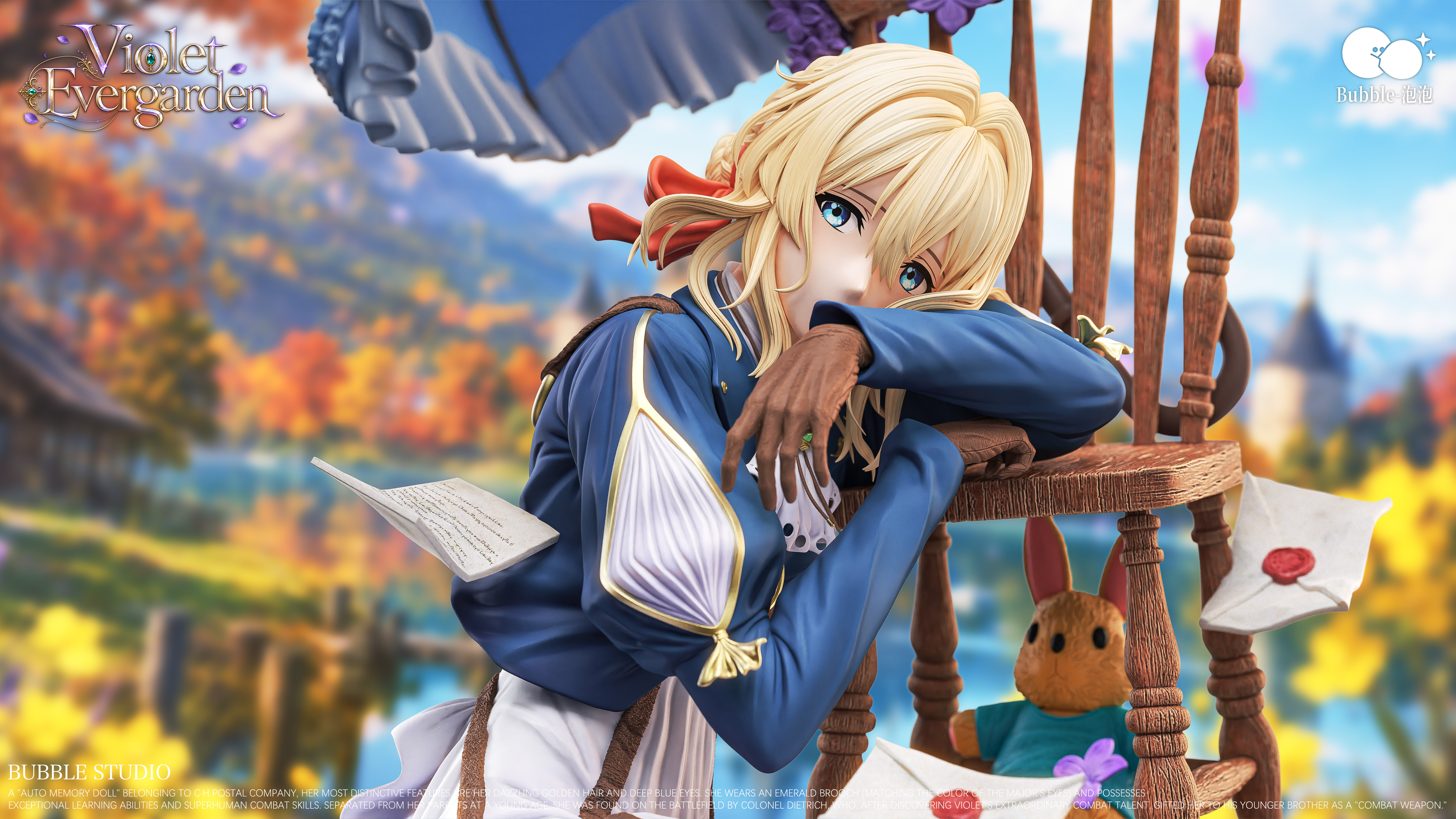 【Pre-sale】1/6 and 1/4 Scale Violet-Violet Evergarden-Bubble Studio