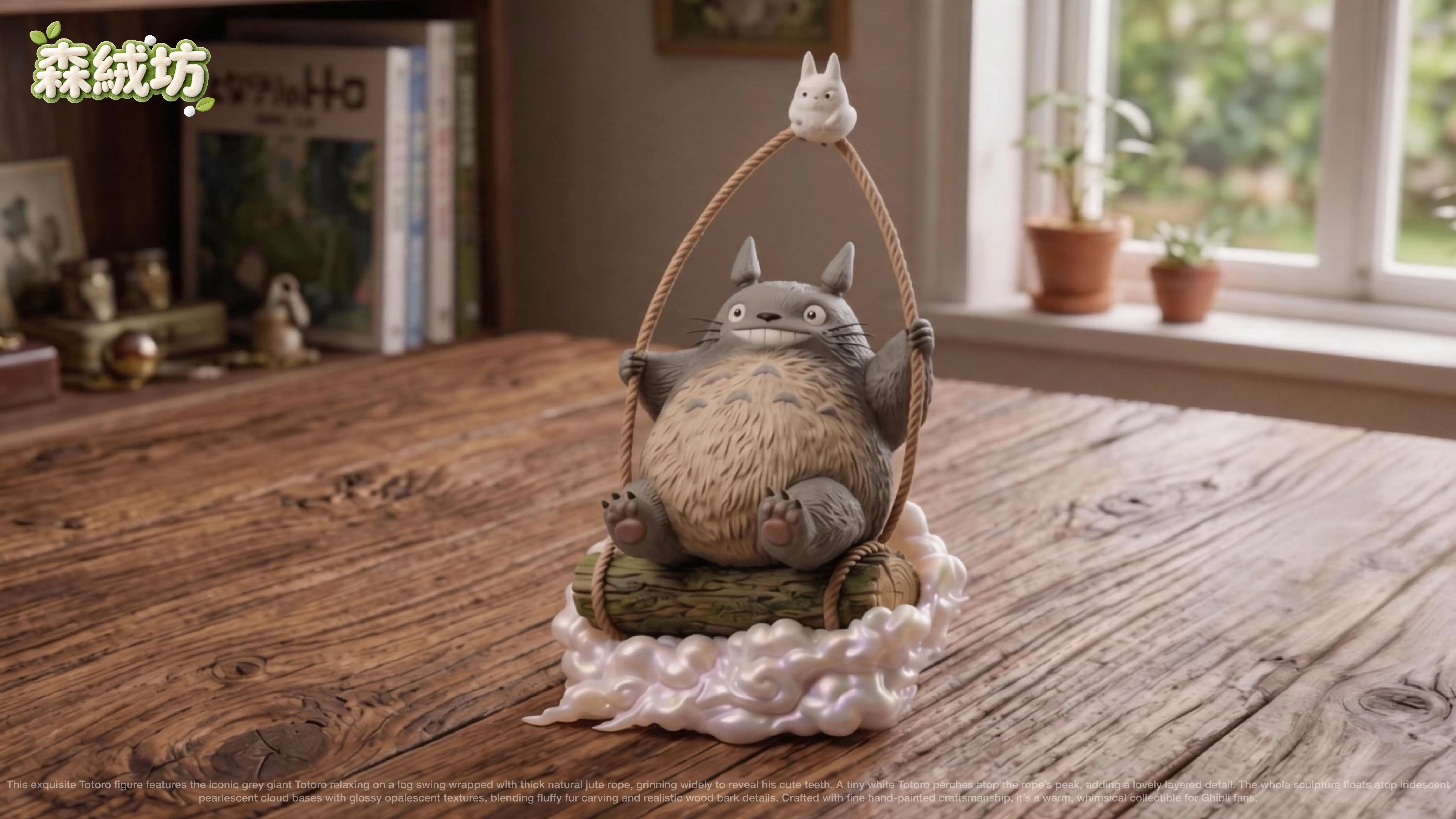 【Pre-sale】Swinging Totoro-My Neighbor Totoro-SenRongFang Studio