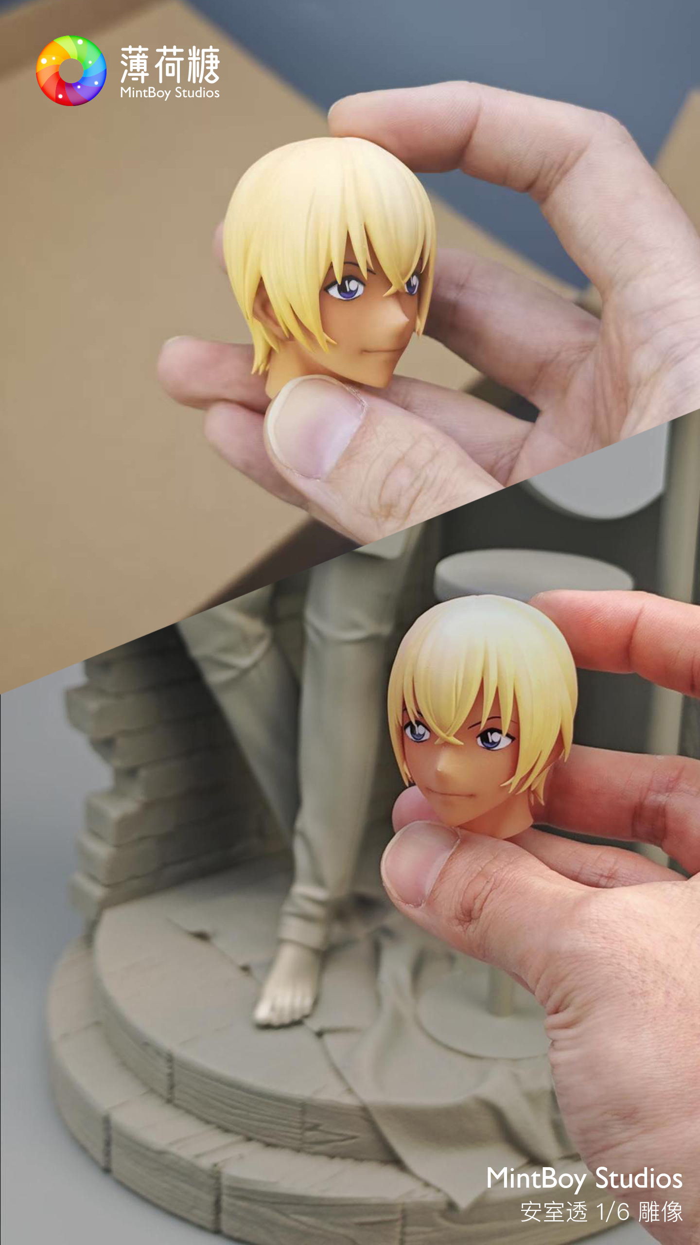 【Pre-sale】1/6 Scale Zero Furuya Rei-Detective Conan-MintBoy Studio