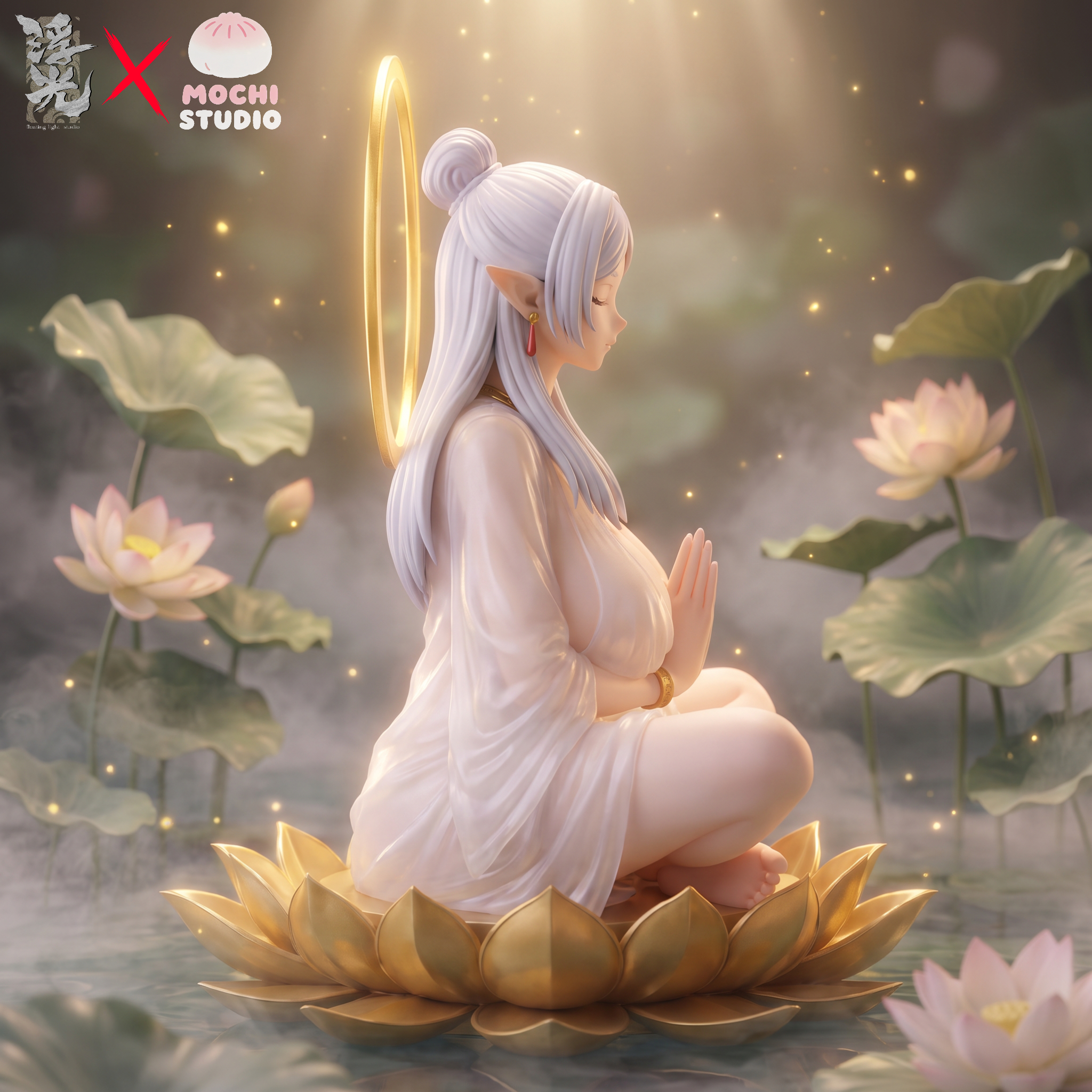 【Pre-sale】1/6 and 1/4 Scale Praying Frieren-Frieren: Beyond Journey's End-Floating Light X MOCHI Studio