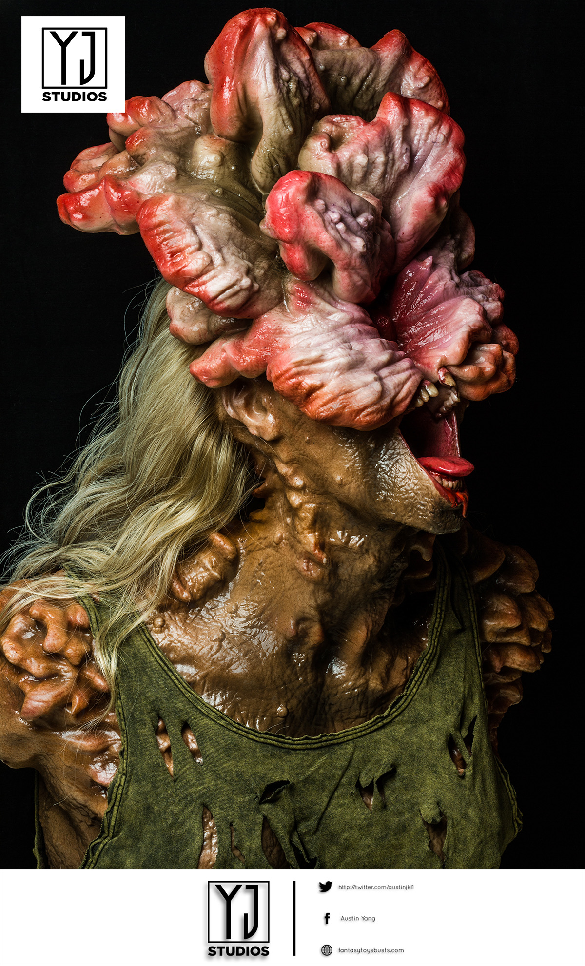 【Pre-sale】1/1 Scale Bust of Infected-YJ Studio
