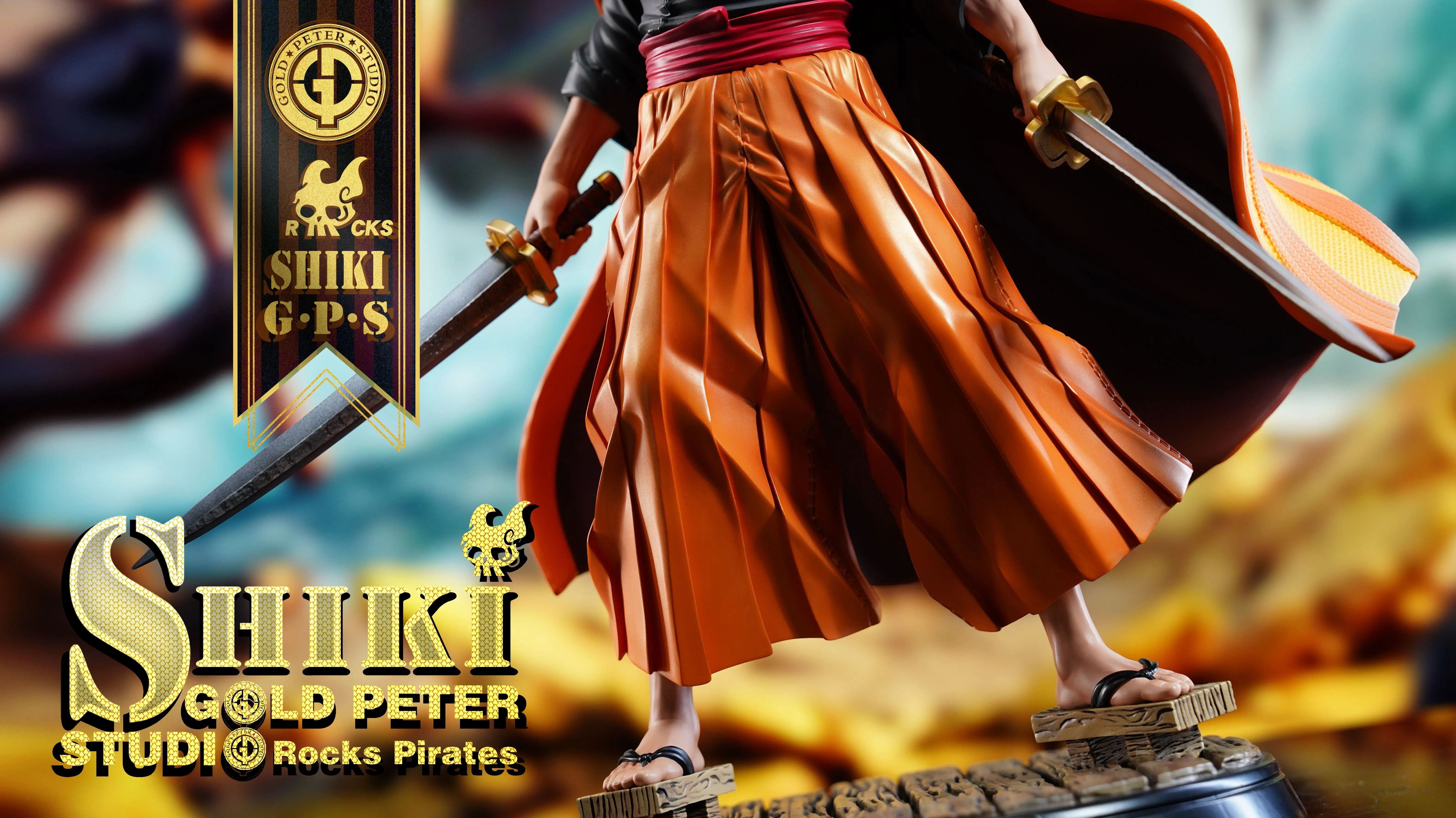 【Pre-sale】1/8 Scale Shiki-One Piece-GOLD PETER Studio