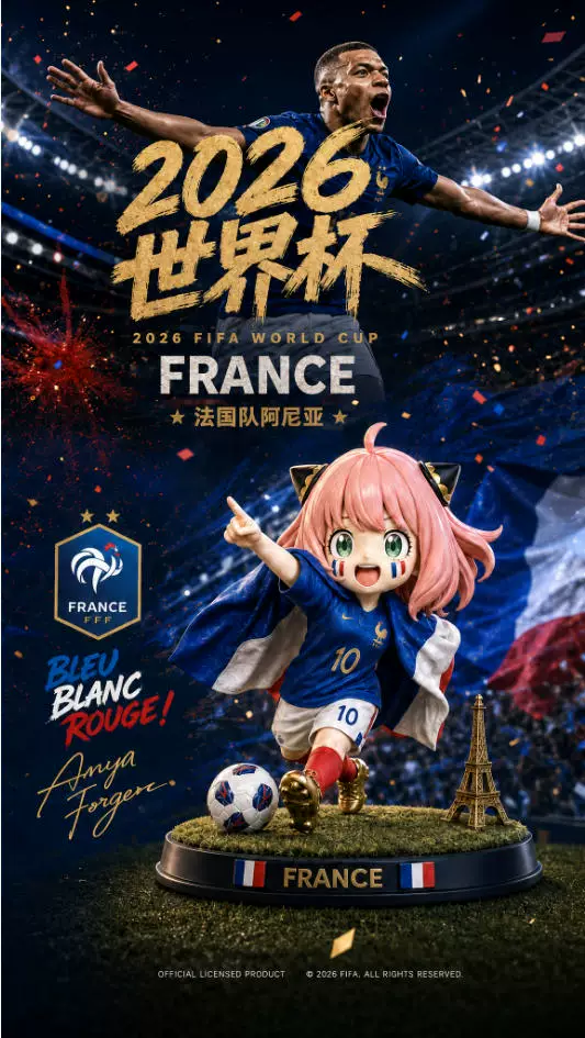 【Pre-sale】World Cup Anya-SPY X FAMILY-XJGF Studio