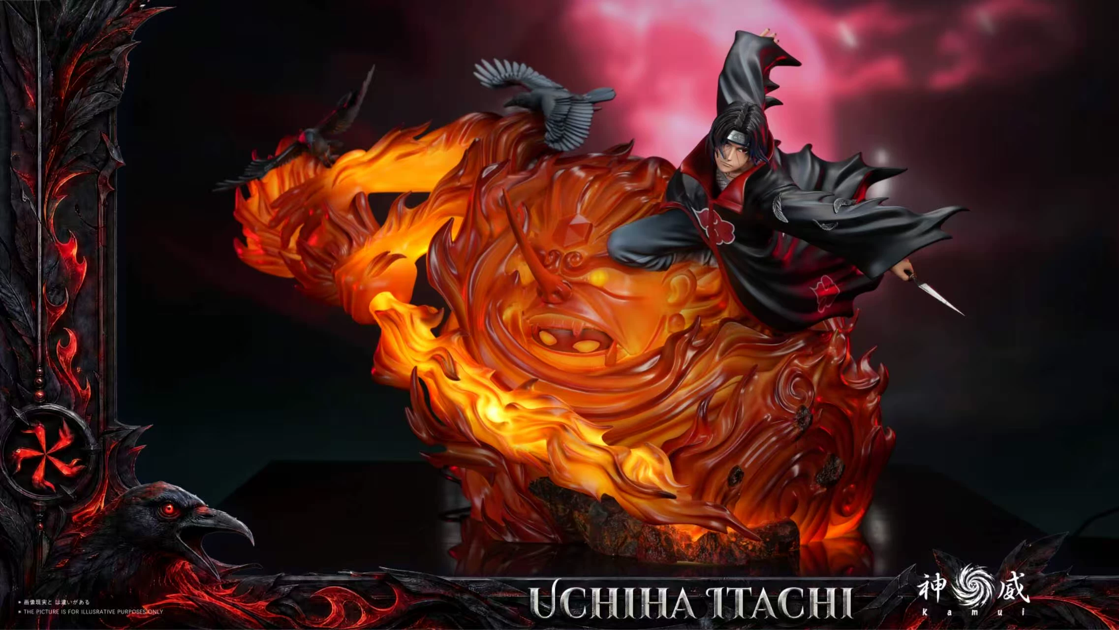 【Pre-sale】1/6 Scale Uchiha Itachi-Naruto-Kamui Studio