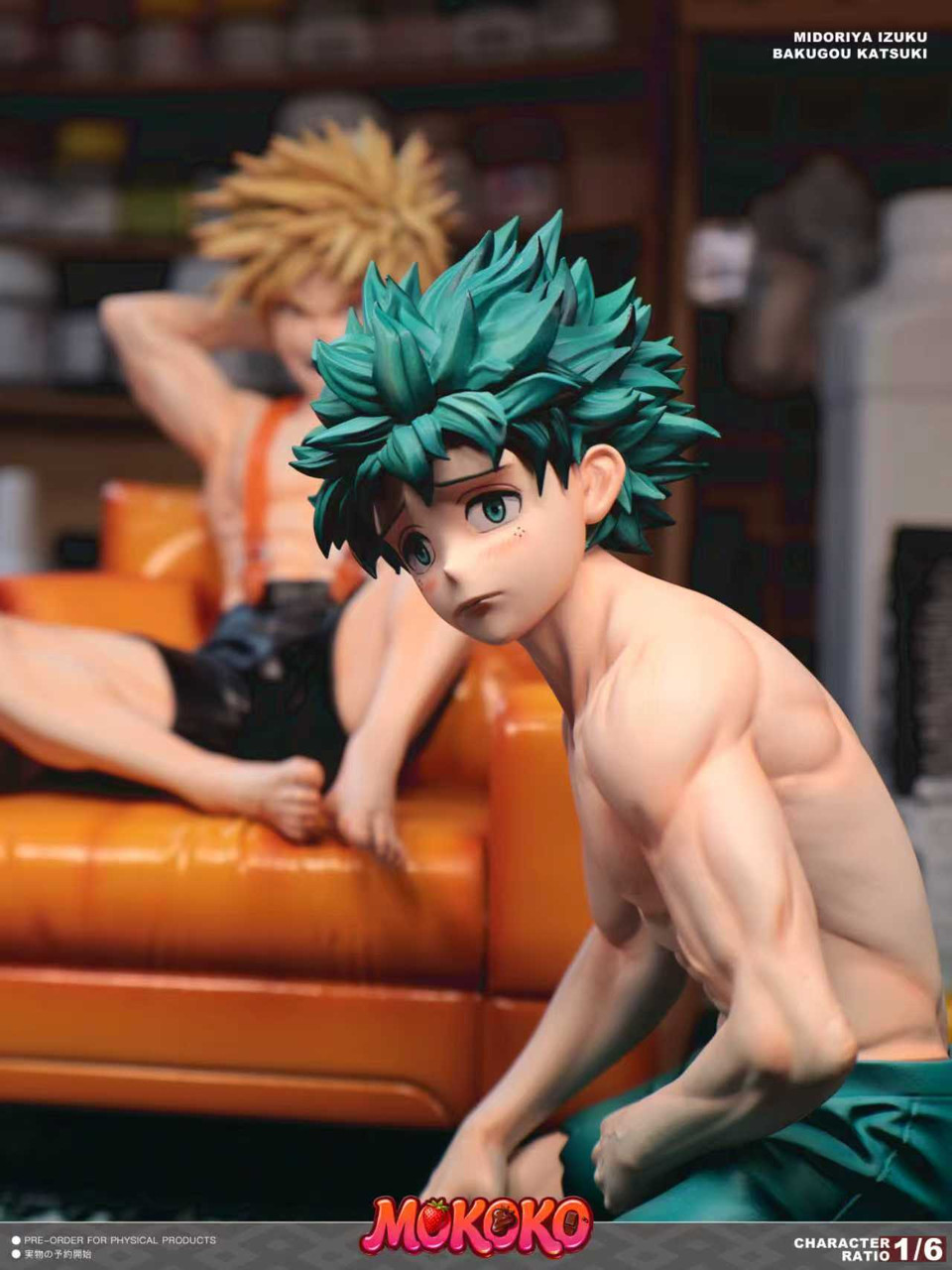 【Pre-sale】1/6 Scale Midoriya Izuku(deku) and Bakugou Katsuki-My Hero Academia-MOKOKO Studio