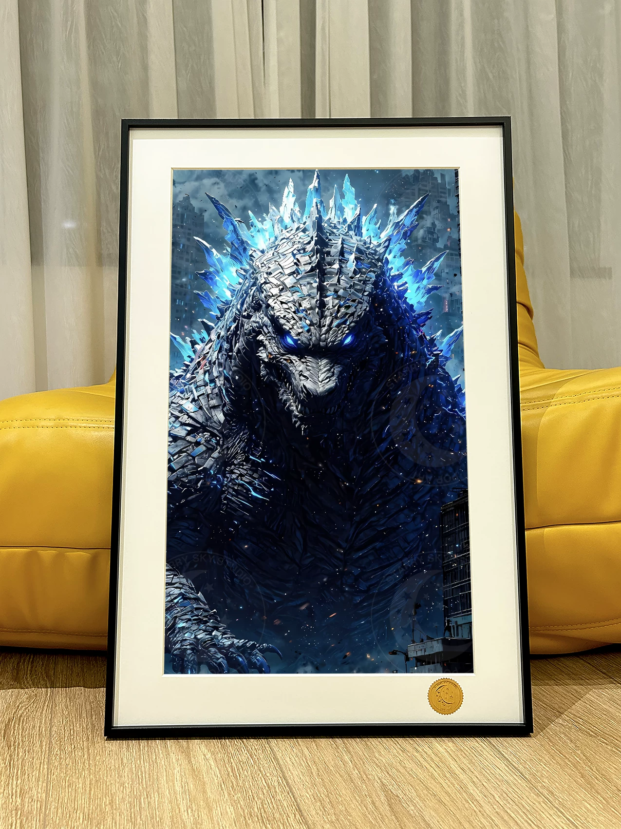【Pre-sale】Decorative Painting of Monster King Godzilla-XingKong Studio