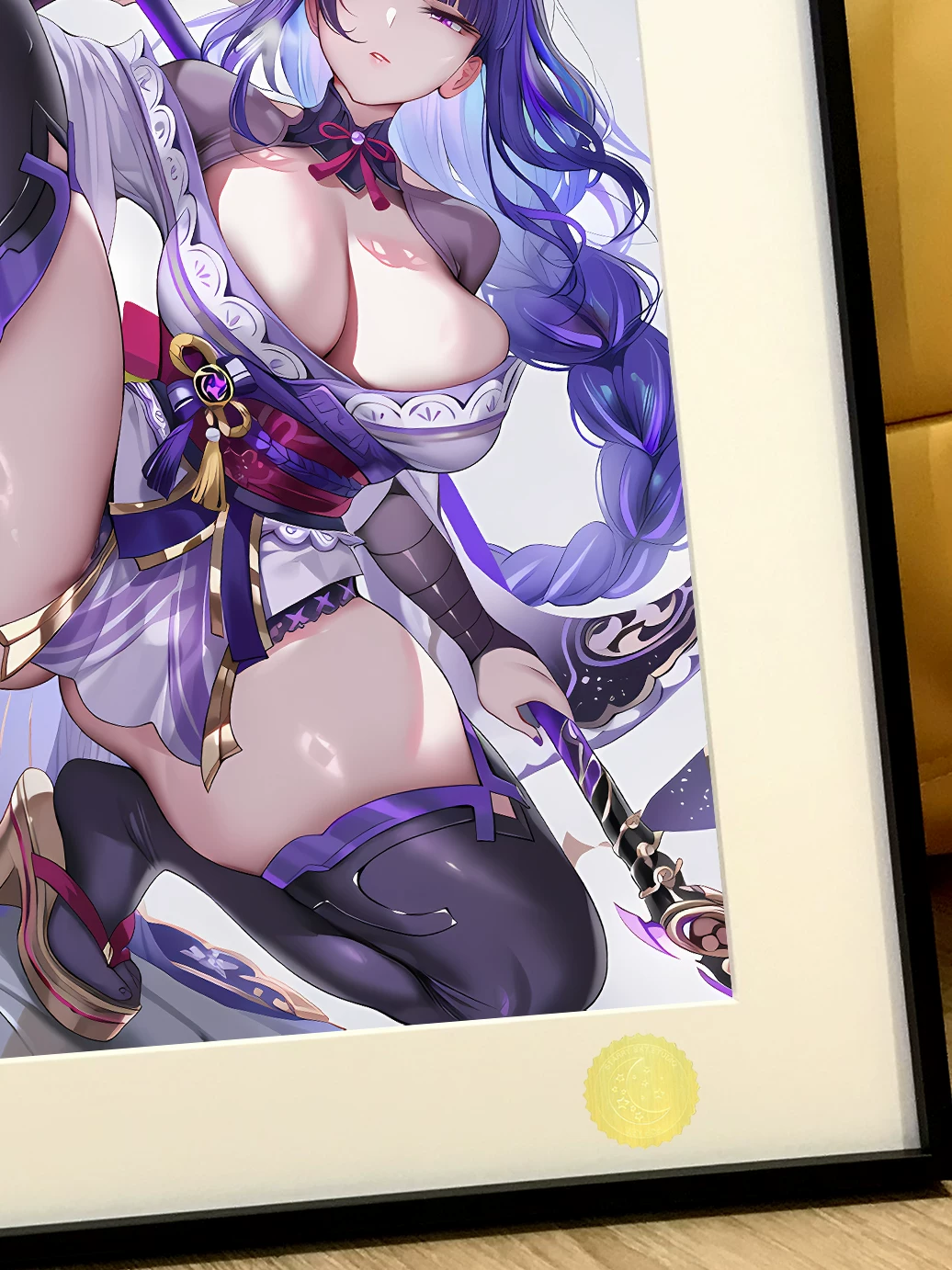 【Pre-sale】Decorative Painting of Raiden Shogun, Yae Miko and ShenHe-Genshin Impact-XingKong Studio