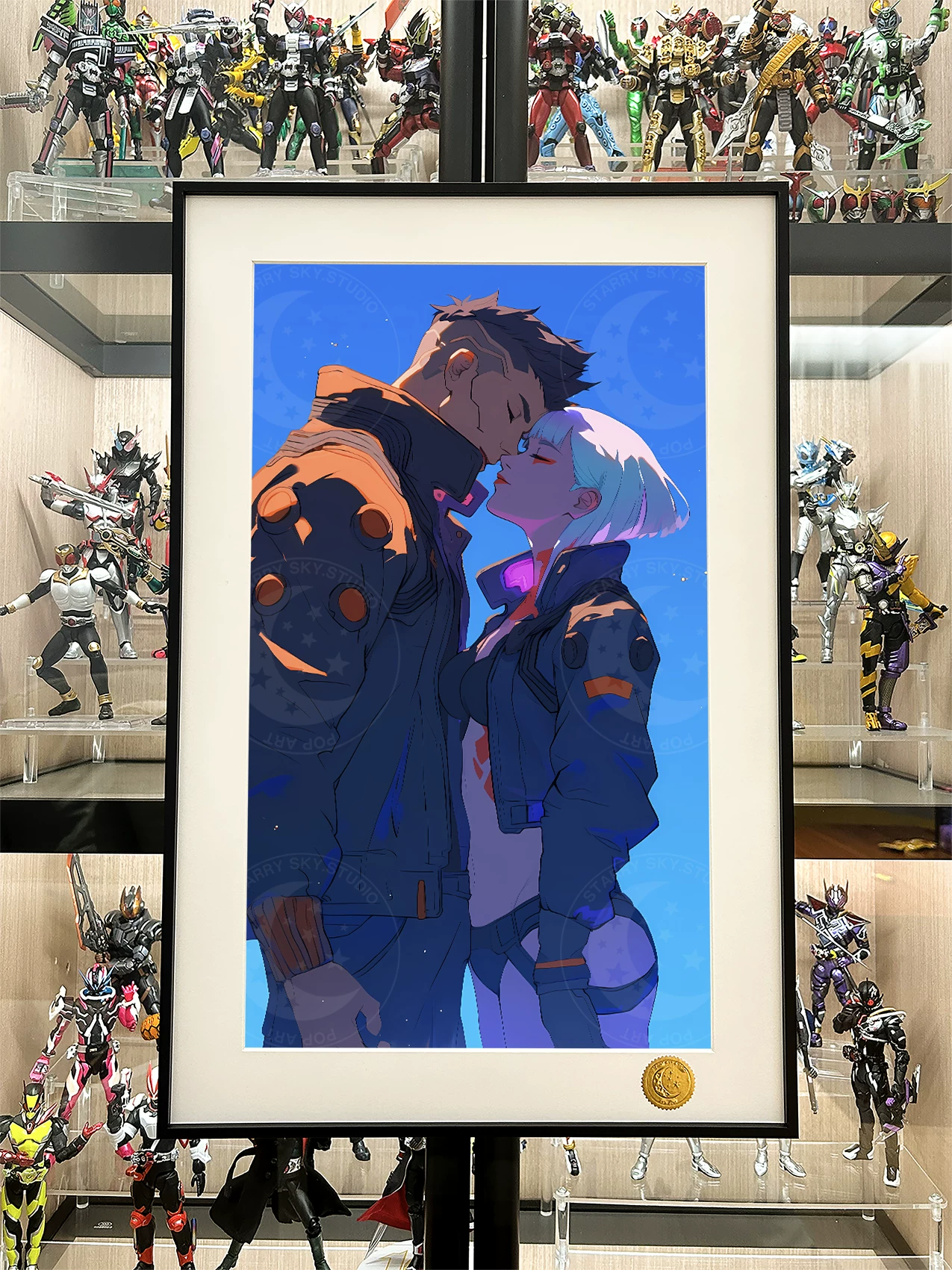 【Pre-sale】Decorative Painting of Lucy and David-CYBERPUNK EDGERUNNERS-XingKong Studio