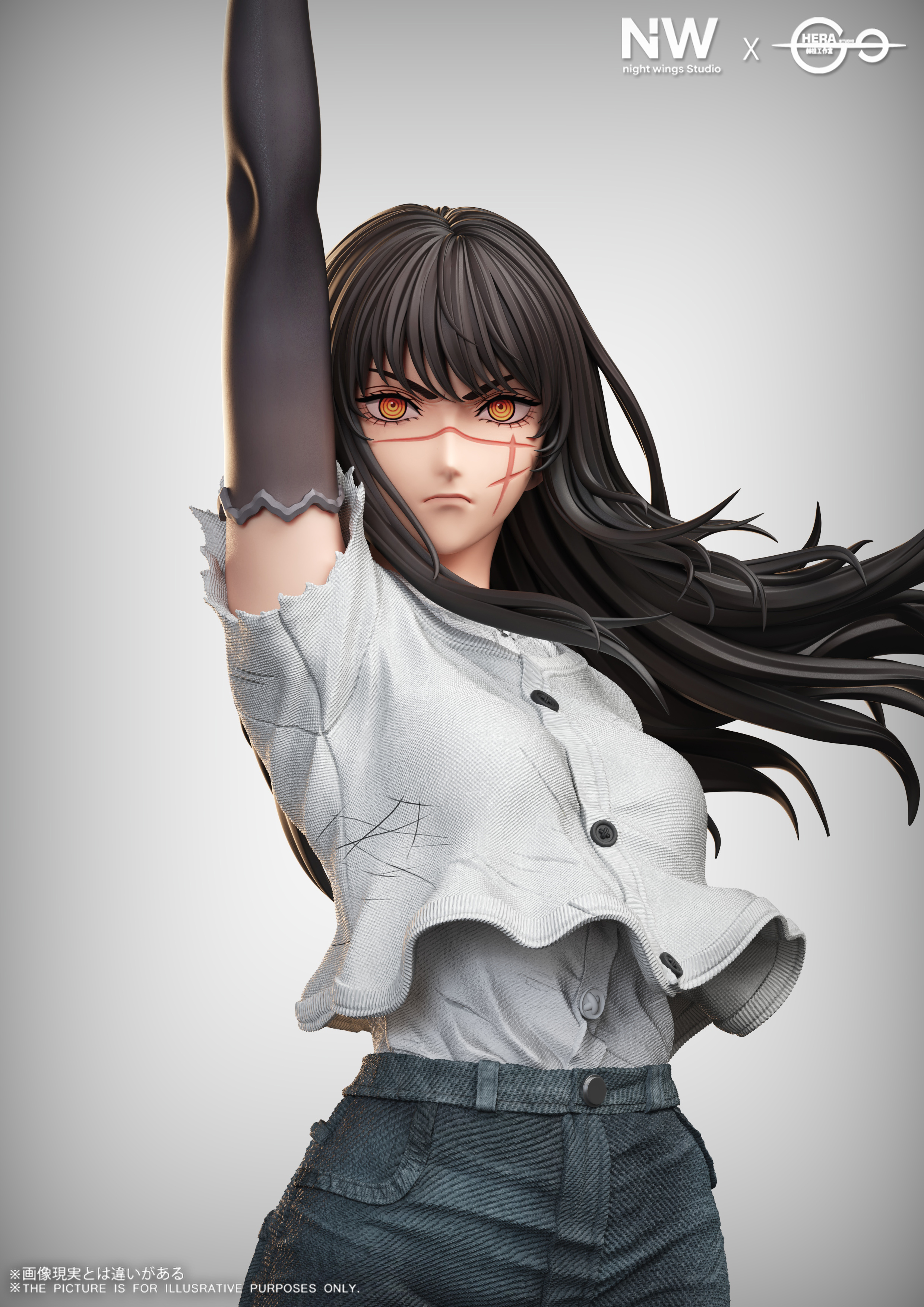 【Pre-sale】1/6 and 1/4 Scale War Devil Yoru-Chainsaw Man-Night Wing Studio × Hera Studio